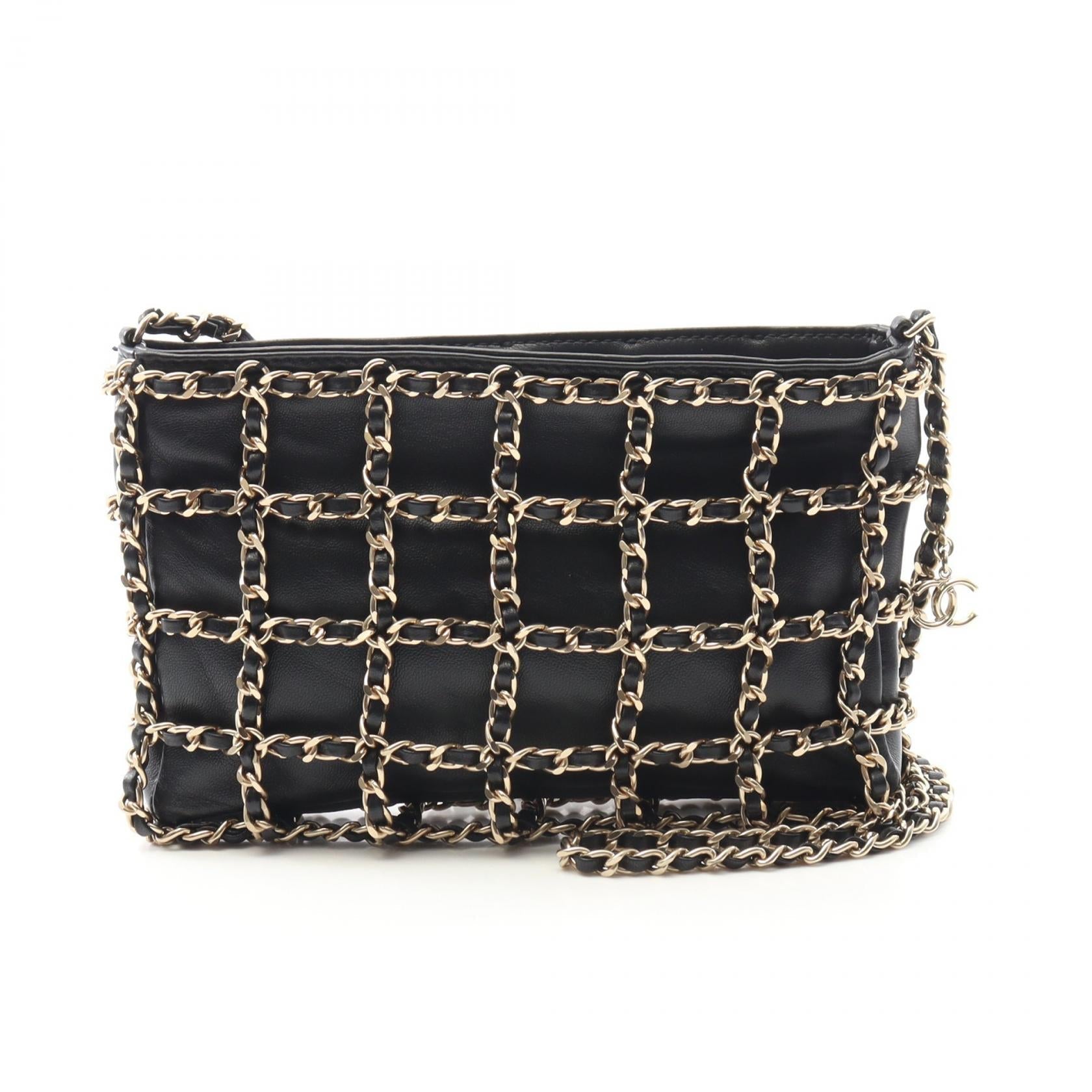Chanel Lambskin Shoulder Bag