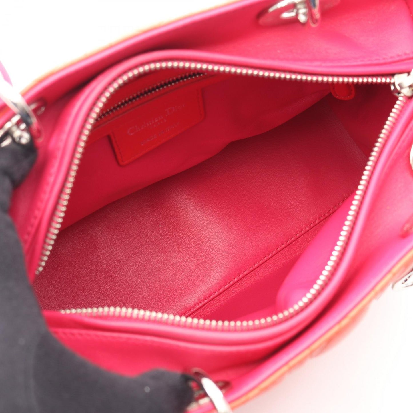 Dior LADY DIOR Leather Handbag