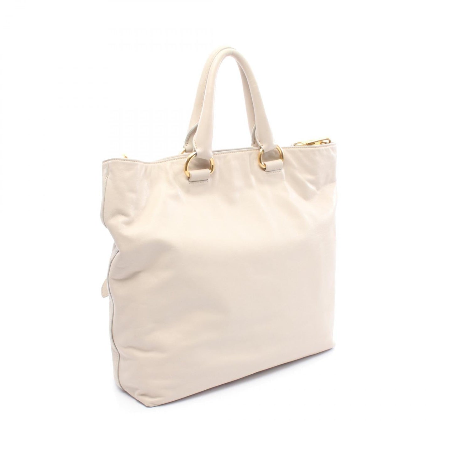 Prada VIT.DAINO Leather Tote Bag