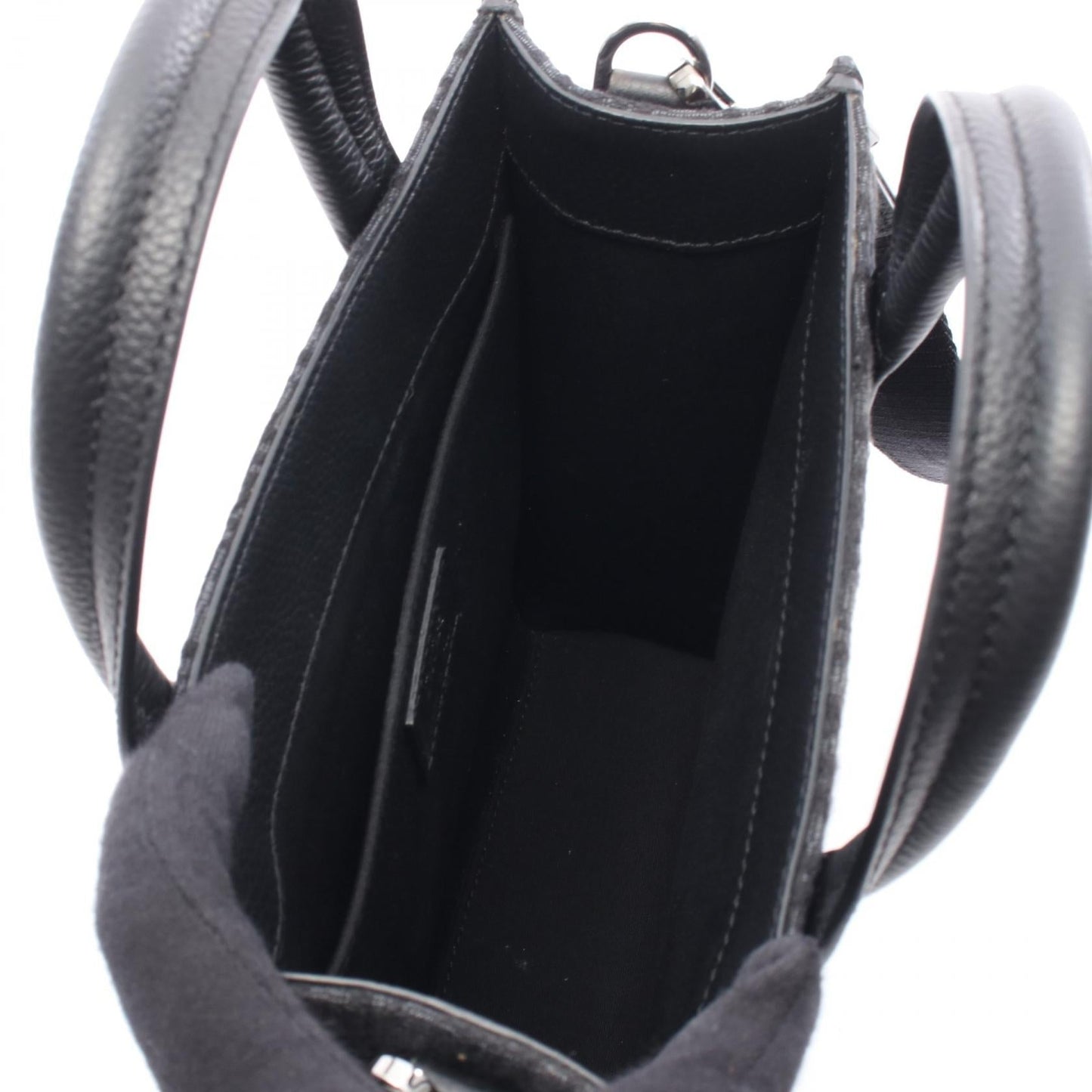 Dior Safari Oblique Canvas Leather Handbag