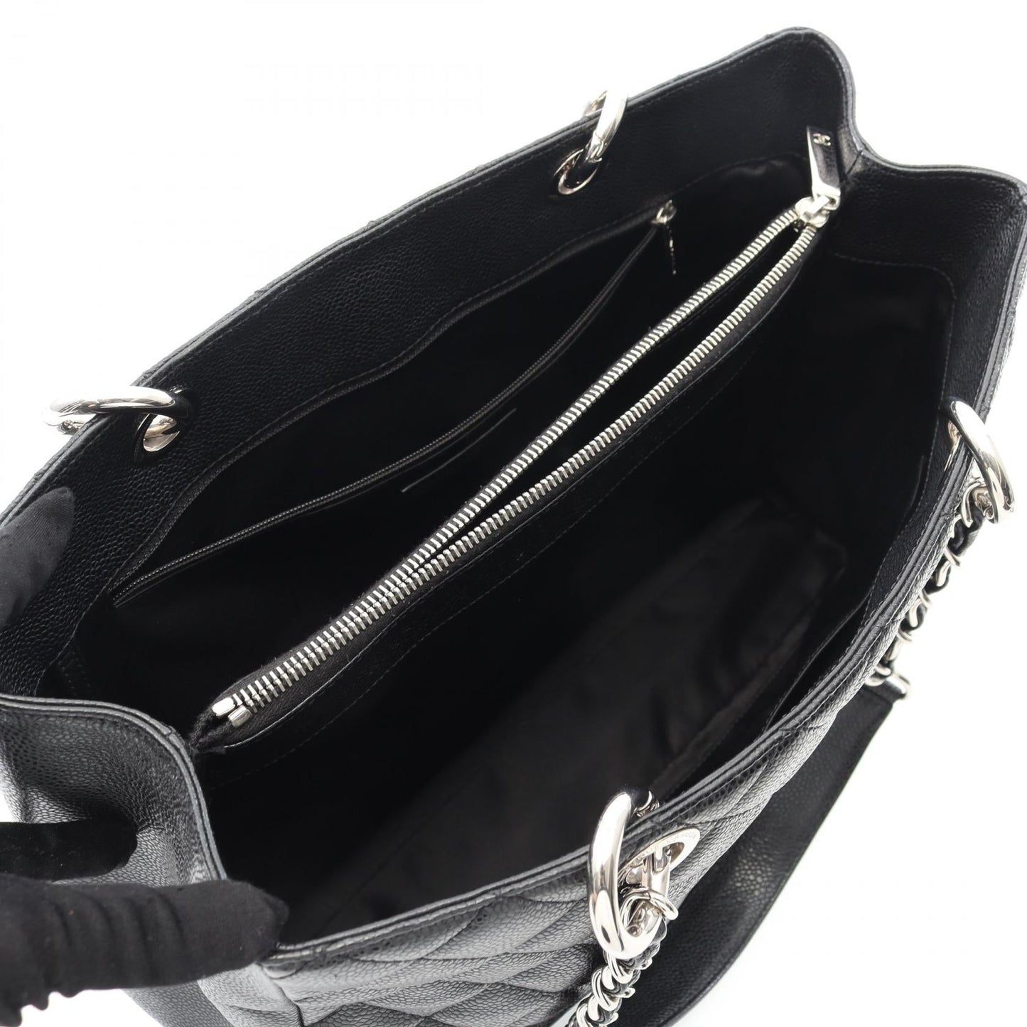 Chanel Matelasse Grand Shopping Tote Calf Tote Bag