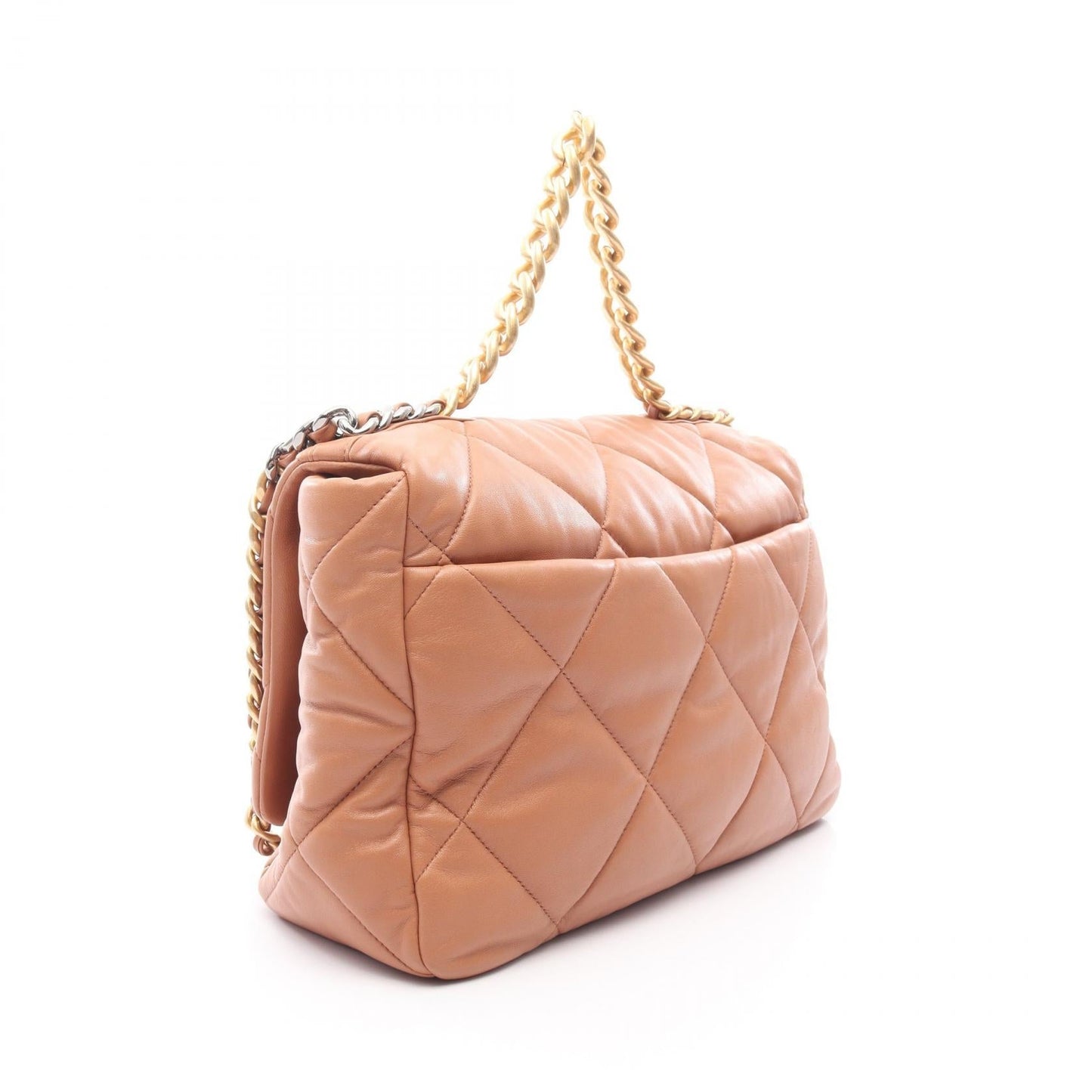 Chanel 19 Maxi Matelassé Lambskin Shoulder Bag