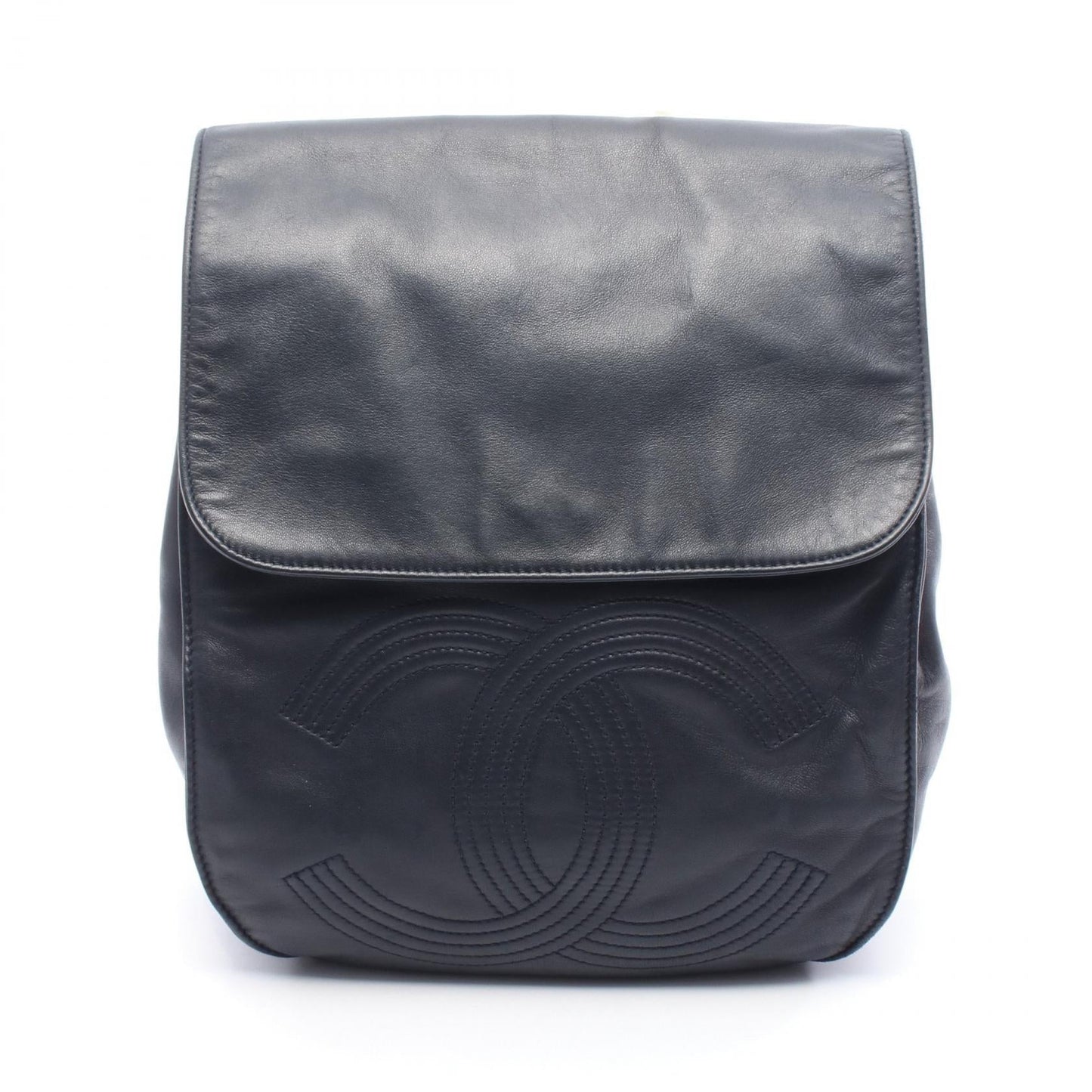Chanel Coco Mark Leather Backpack
