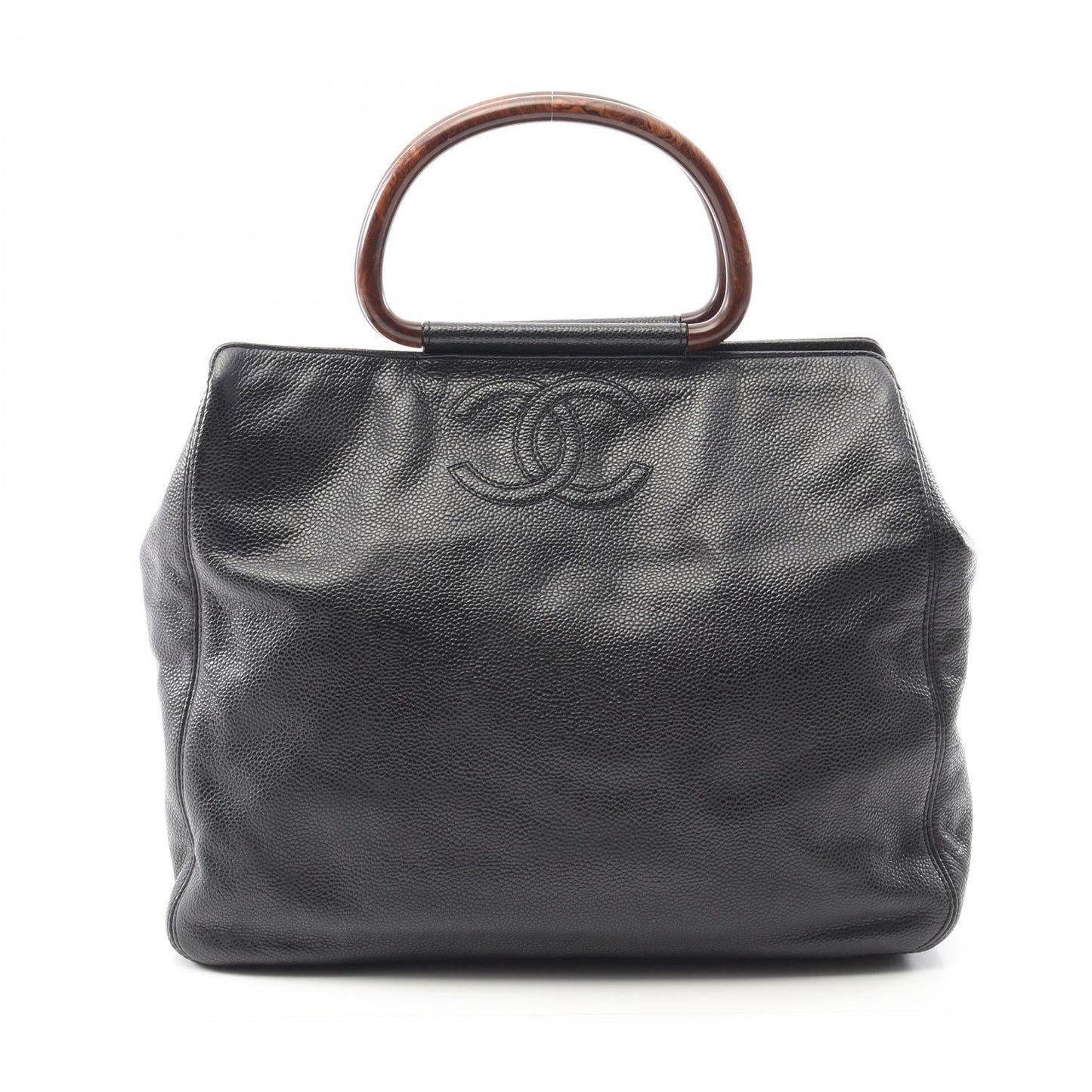 Chanel Coco Mark Calf Handbag
