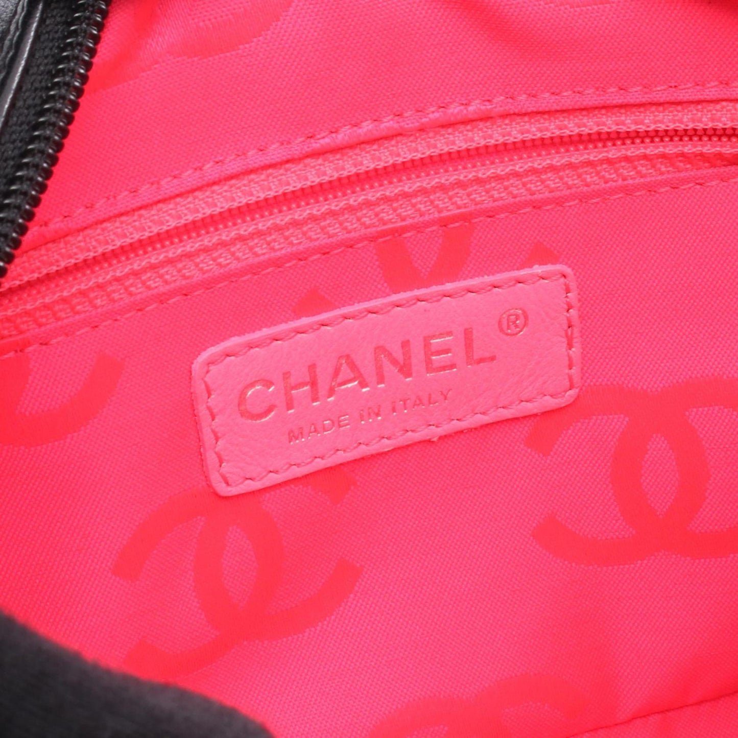 Chanel Cambon Line Leather Handbag