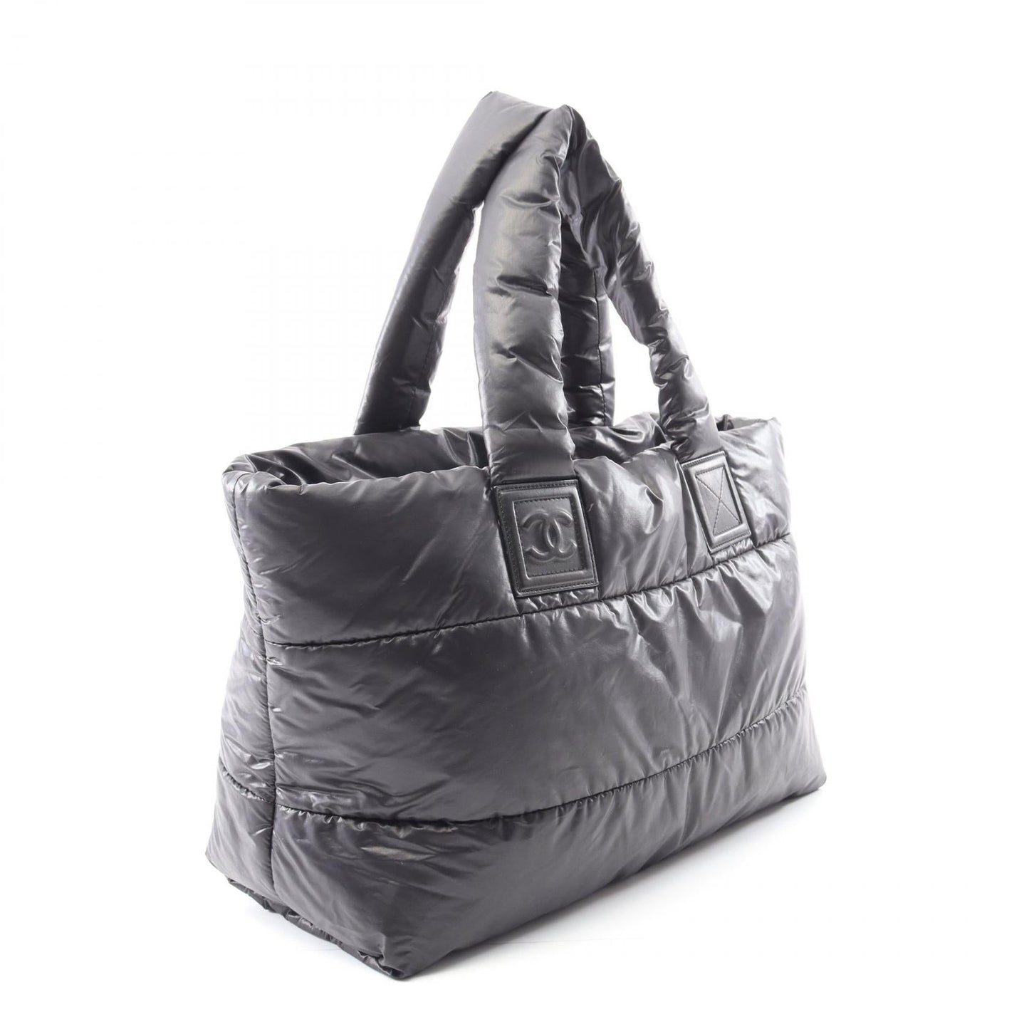 Chanel Coco Cocoon Nylon Leather Tote Bag