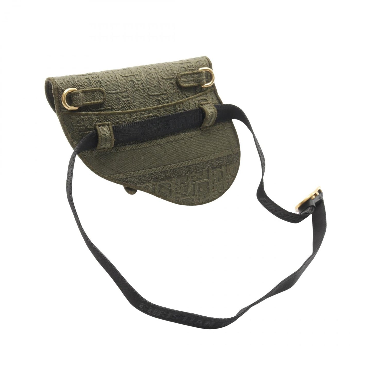 Dior SADDLE Oblique Canvas Waist Bag