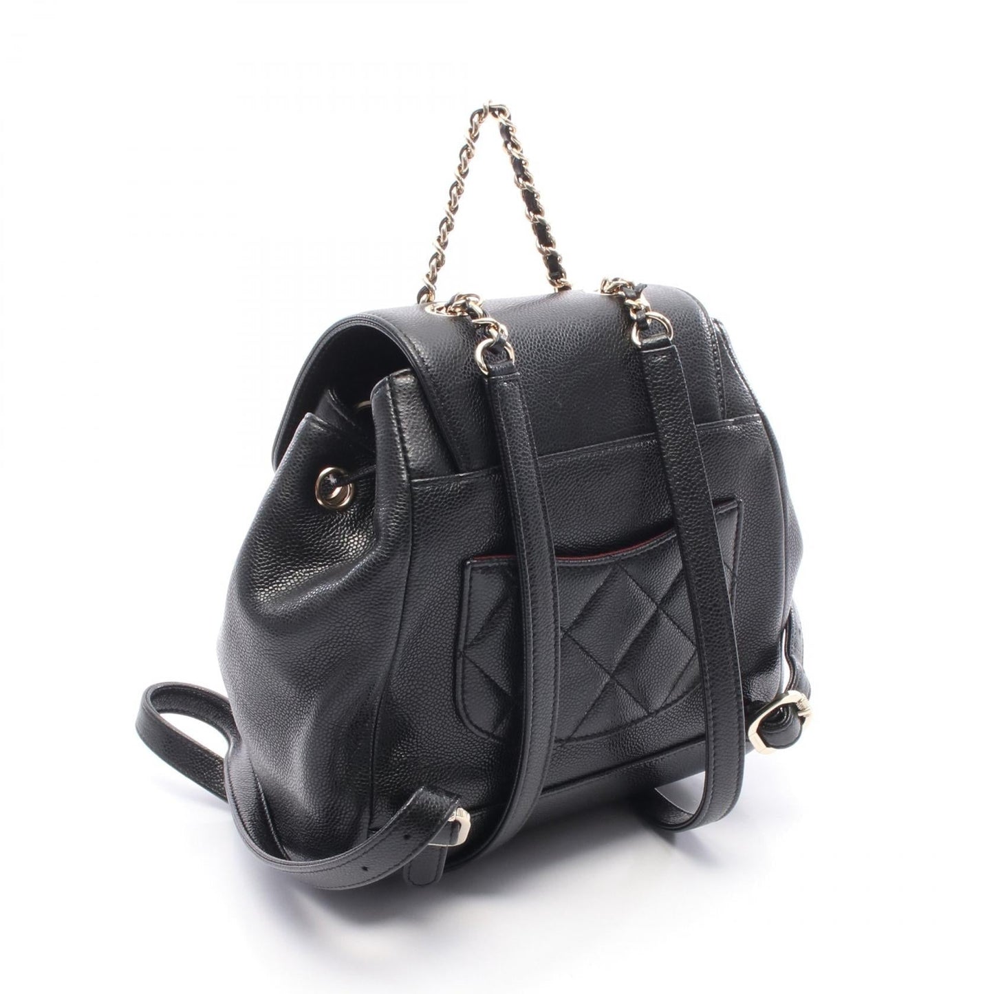 Chanel Matelassé Grained Calfskin Backpack