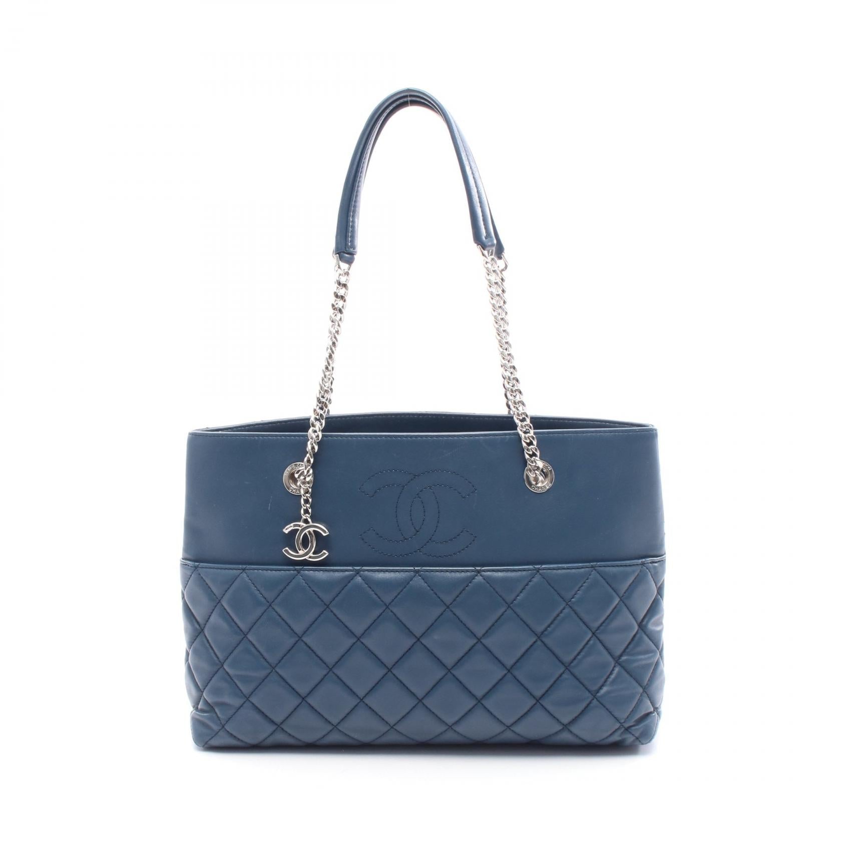 Chanel Matelassé Lambskin Tote Bag