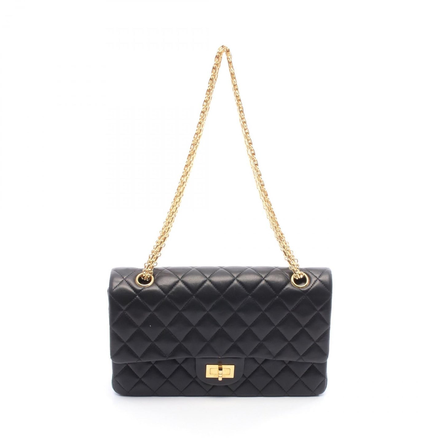 Chanel 2.55 Matelasse Lambskin Shoulder Bag