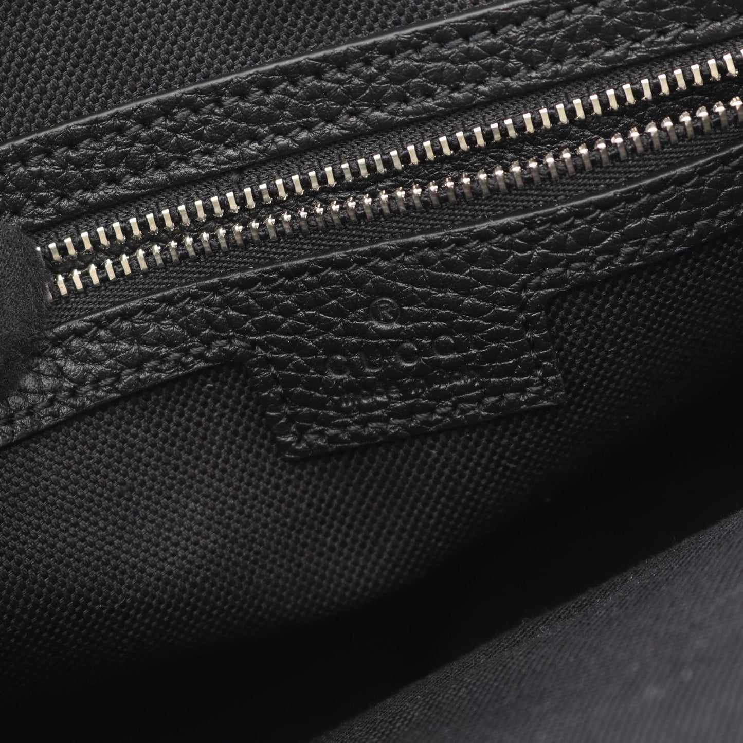 Gucci Web Stripe Leather Shoulder Bag