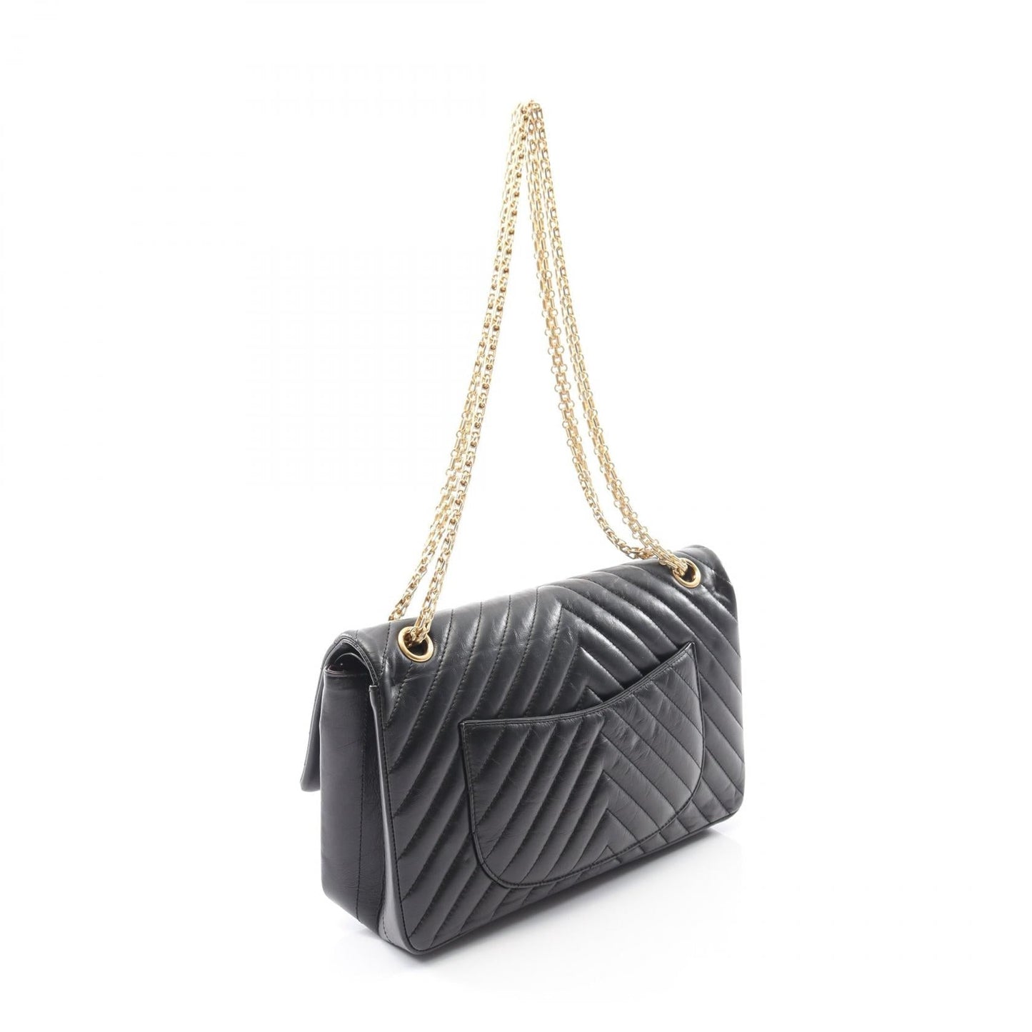 Chanel 2.55 Matelasse Leather Shoulder Bag