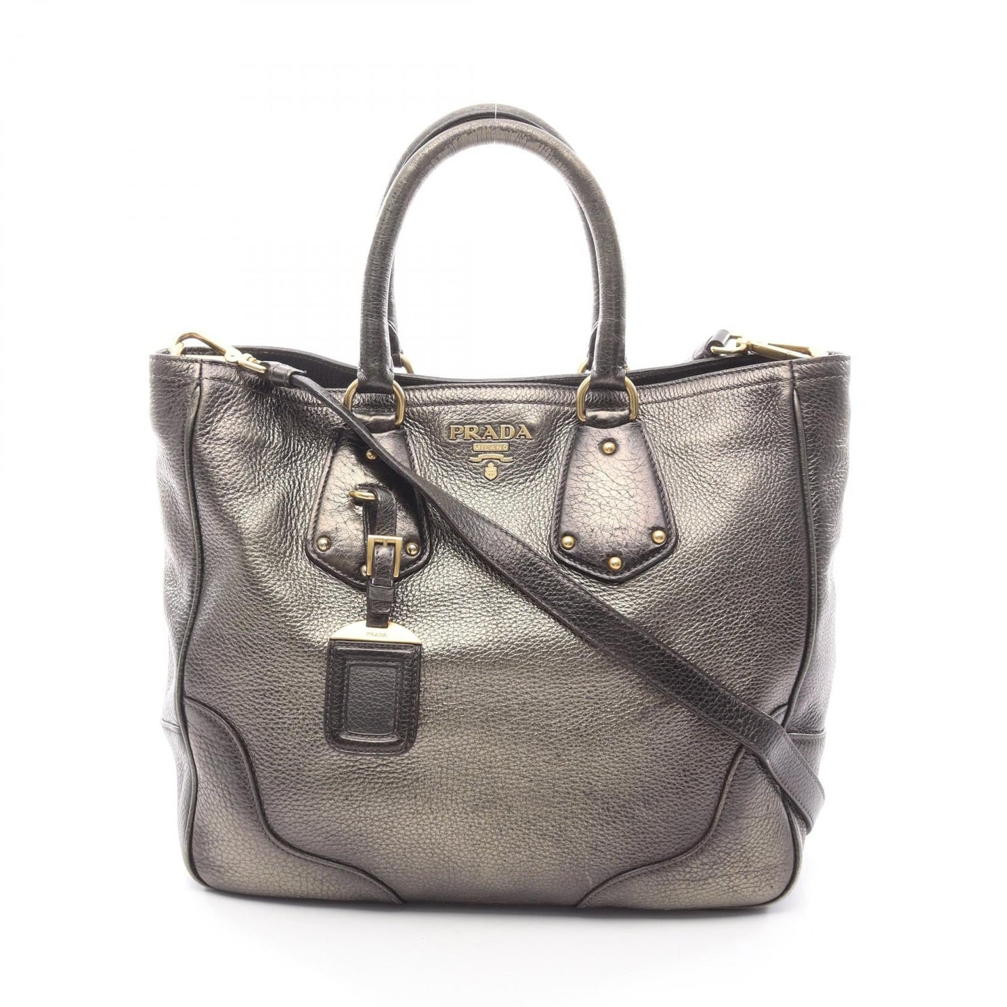 Prada BN1346 Leather Handbag