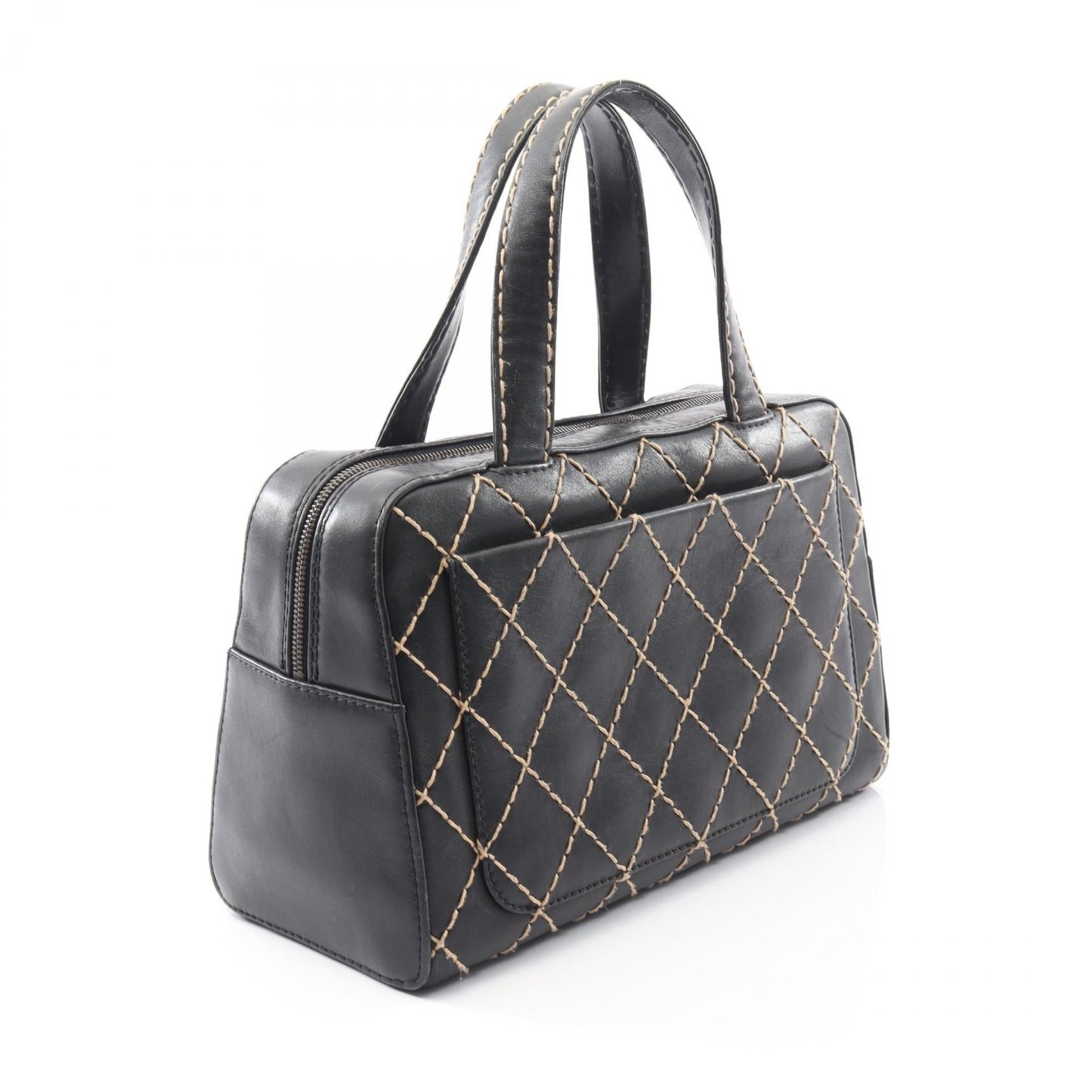 Chanel Wild Stitch Leather Handbag