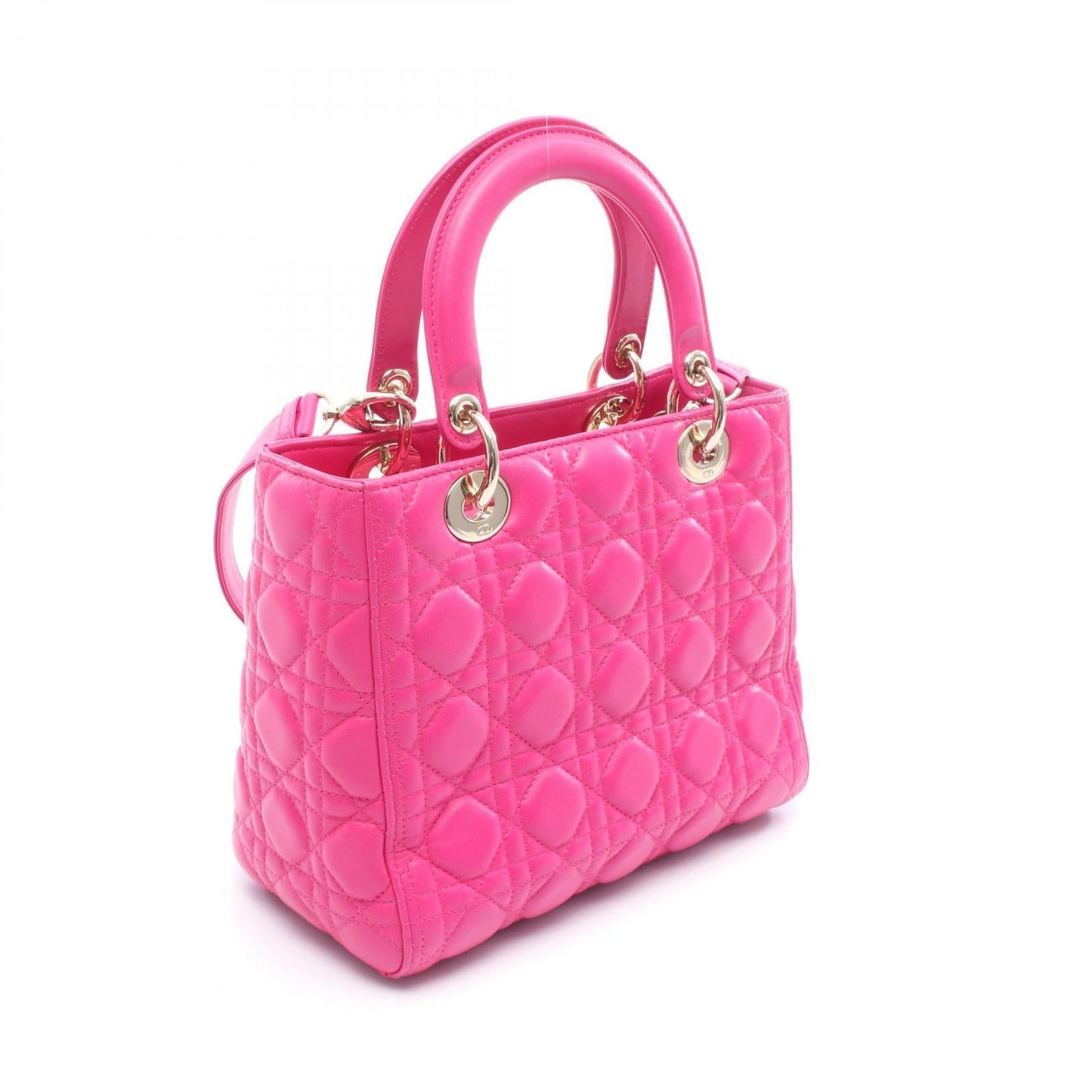 Dior LADY DIOR Cannage Lambskin Handbag
