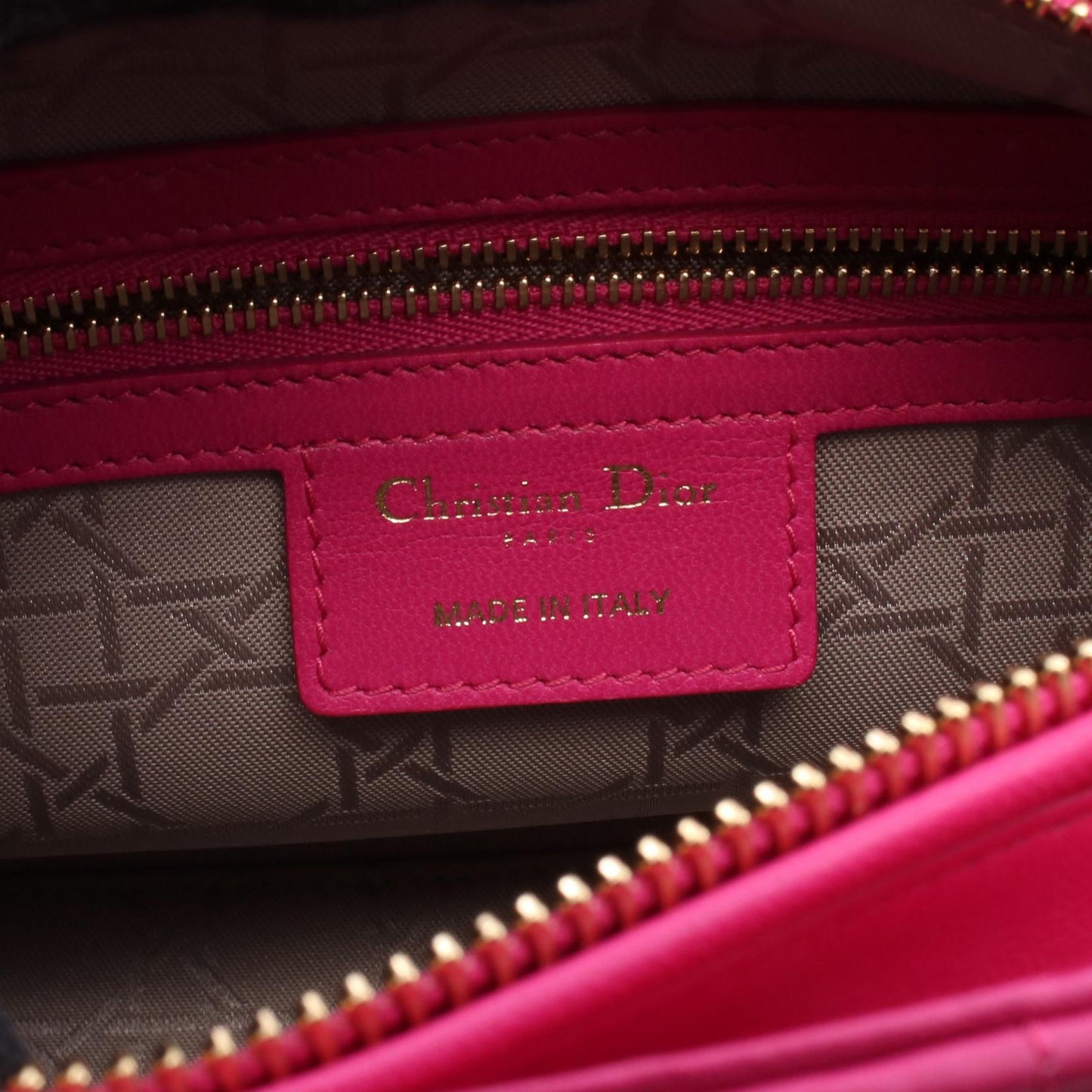 Dior LADY DIOR Cannage Lambskin Handbag