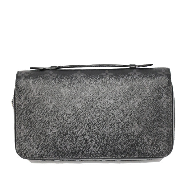 LOUIS VUITTON Long Wallet Purse M61698 Monogram canvas Monogram Clutch bag Eclipse Zippy XL mens