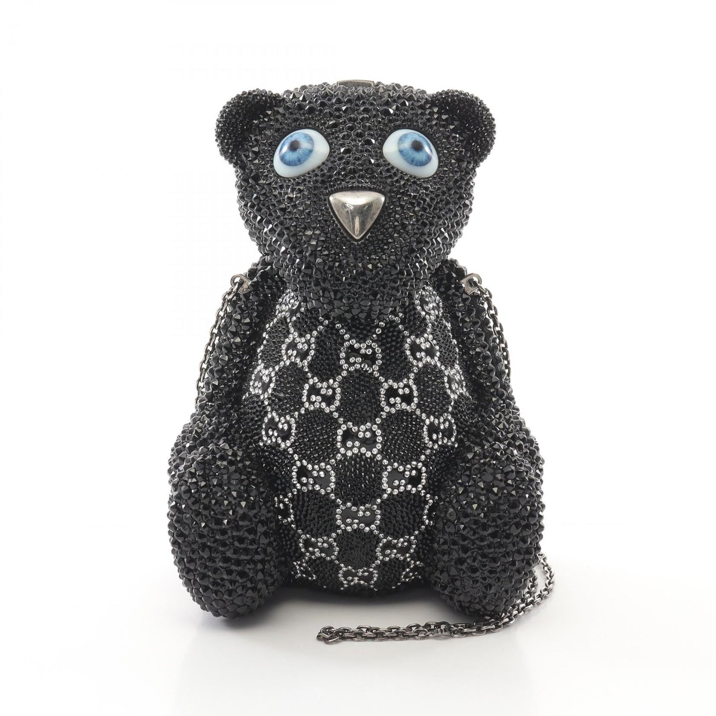 Gucci GG Teddy Bear Swarovski Shoulder Bag