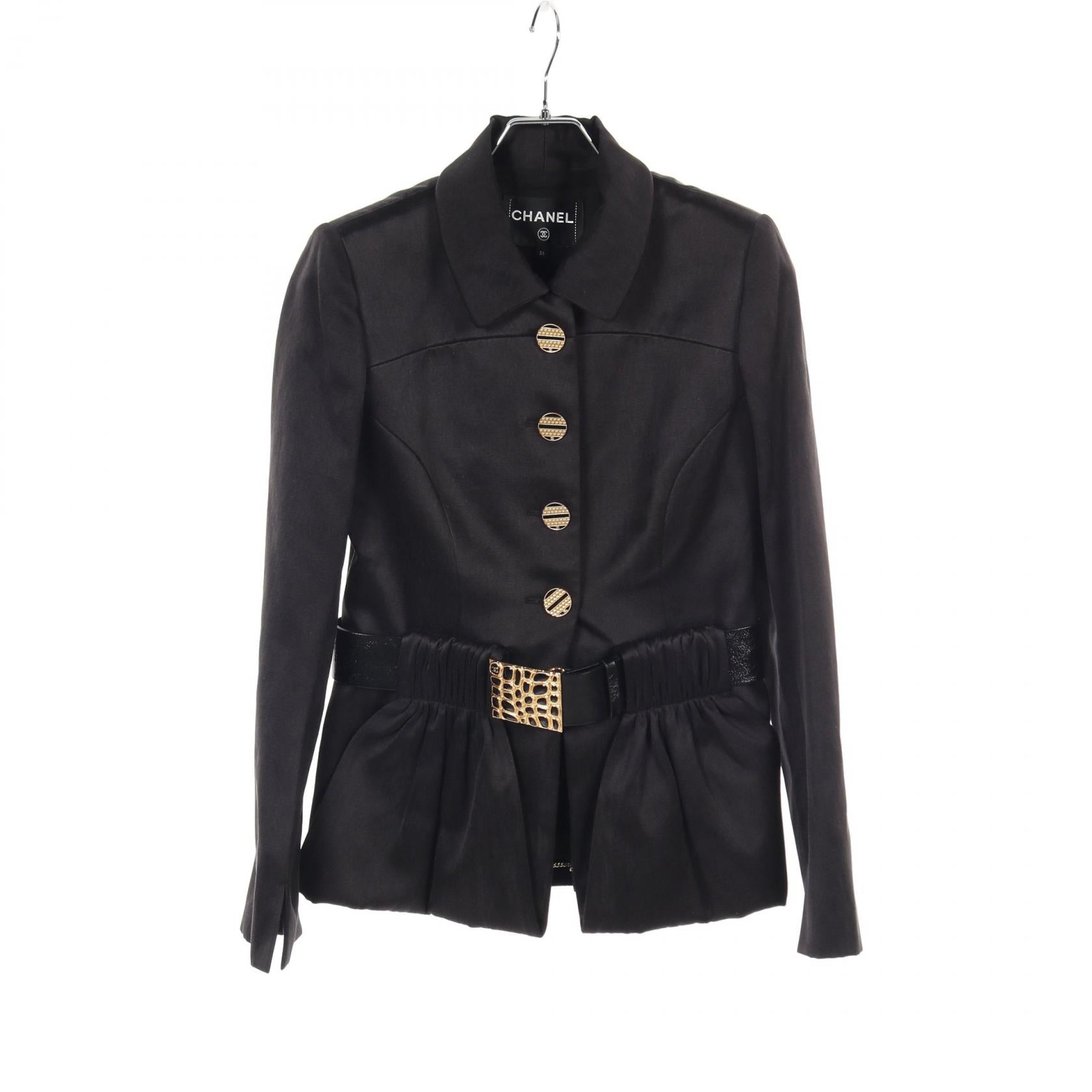 Chanel P61937V30854 Silk Cotton Outer Handbag