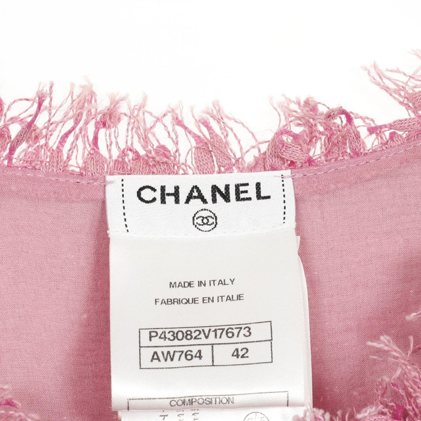 Chanel Tweed Cotton Nylon Blo Handbag