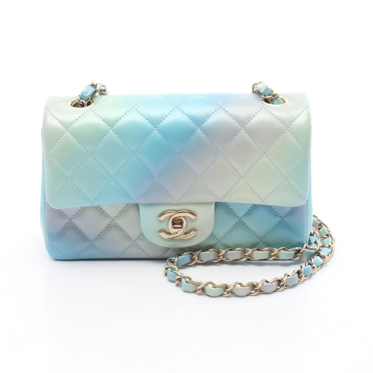 Chanel Mini Matelassé Leather Shoulder Bag