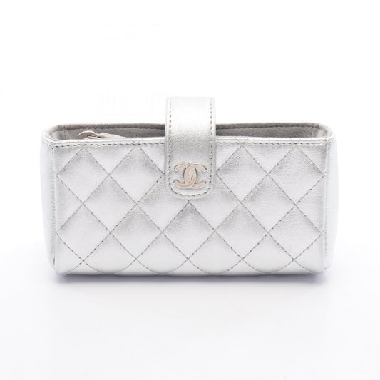 Chanel Matelasse Calfskin Pouch