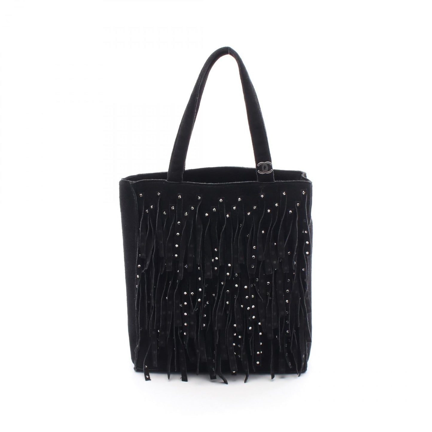 Chanel Coco Mark Suede Tote Bag