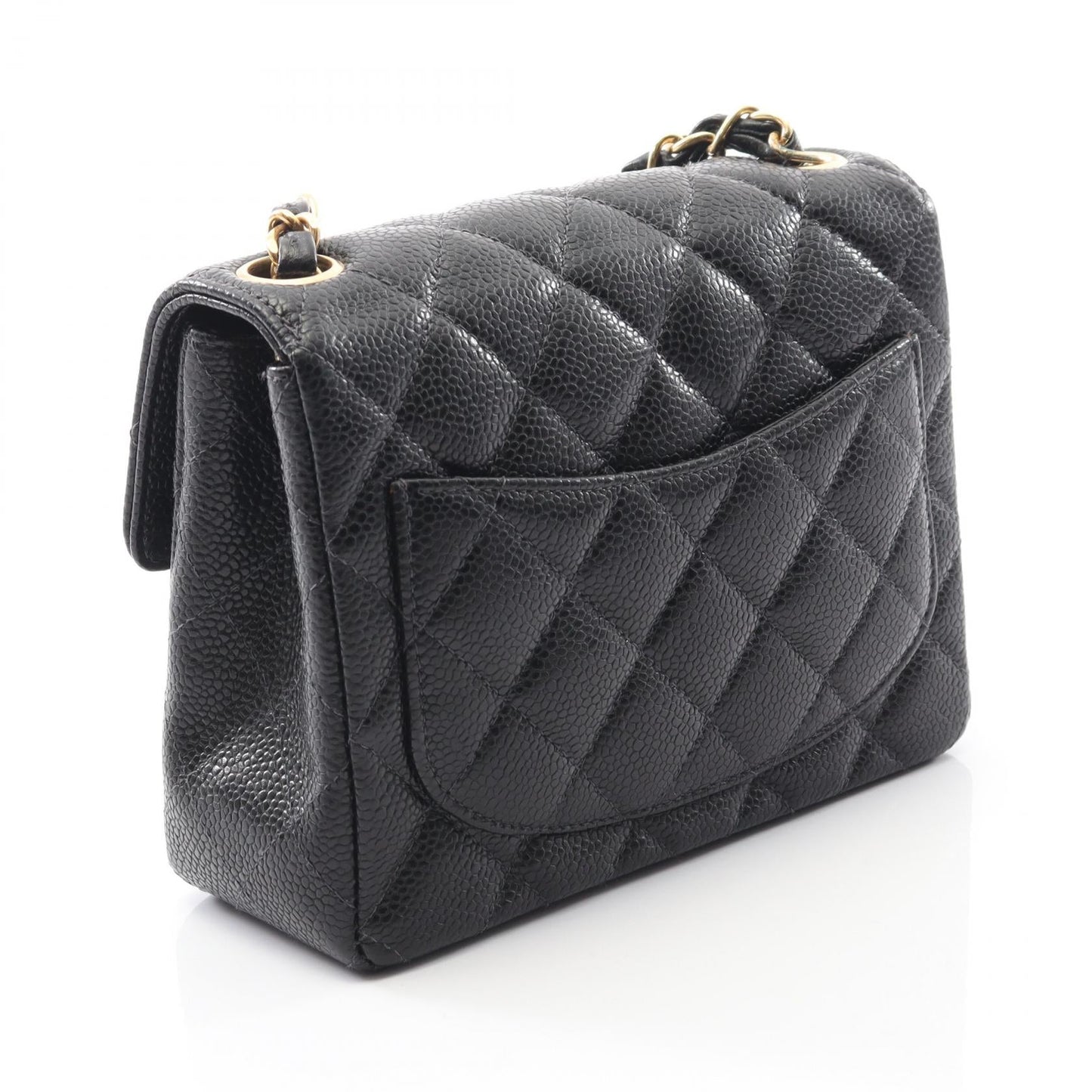 Chanel Mini Matelassé Calf Shoulder Bag