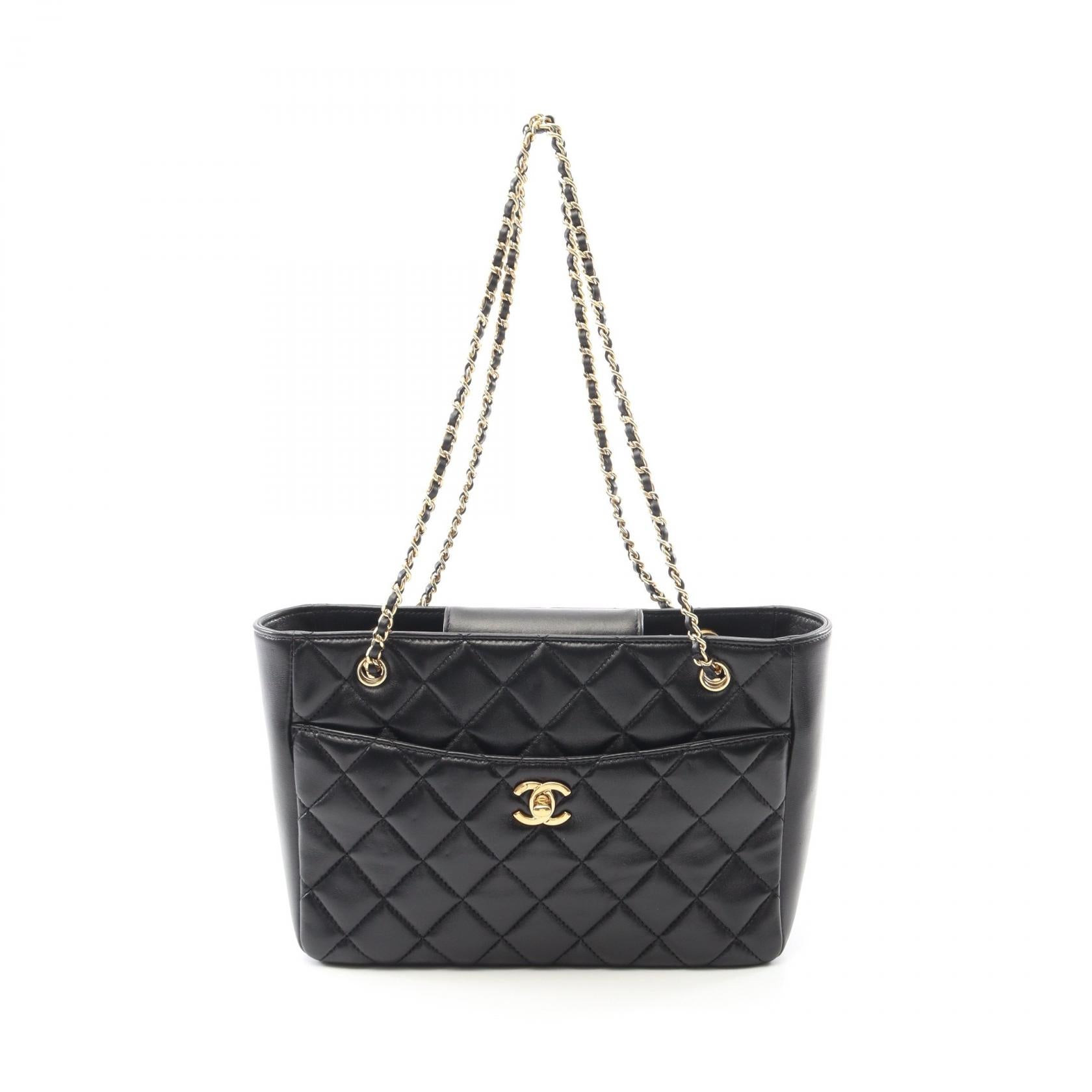 Chanel Matelasse Lambskin Tote Bag