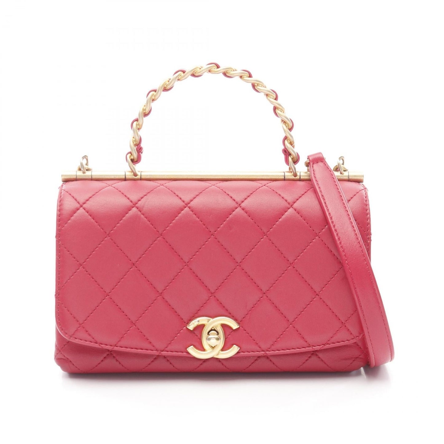 Chanel Matelasse Lambskin 2way bag