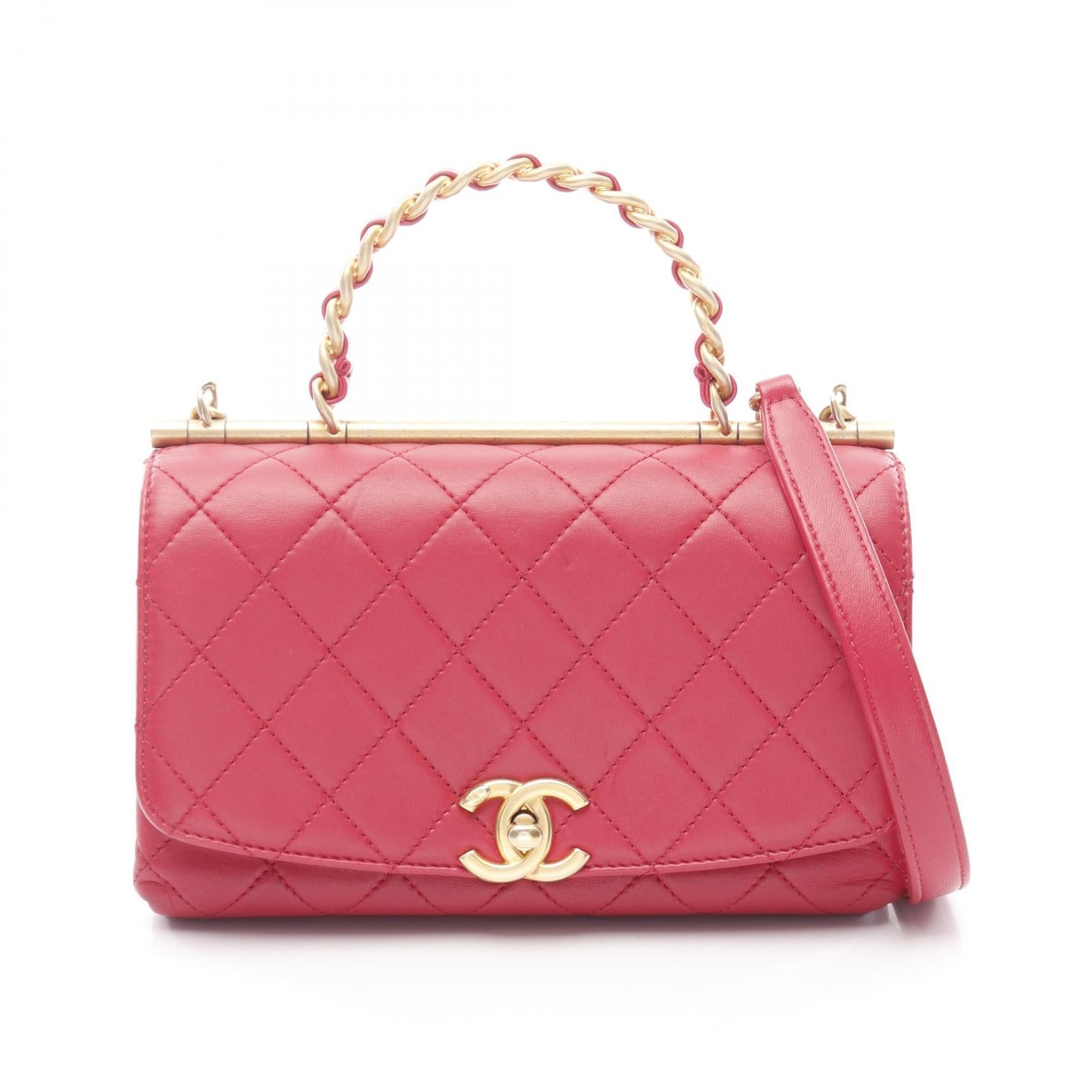 Chanel Matelasse Lambskin 2way bag