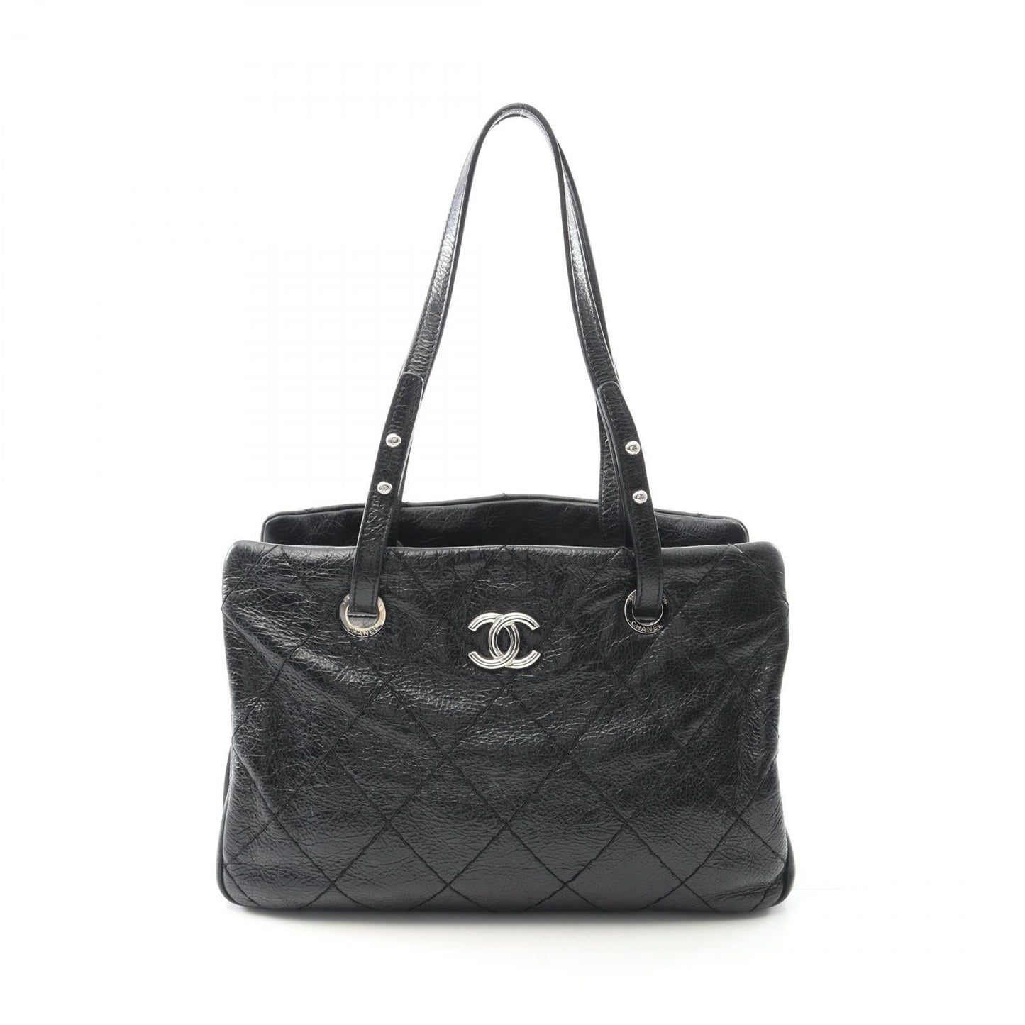 Chanel On the Road Leather Tote Bag