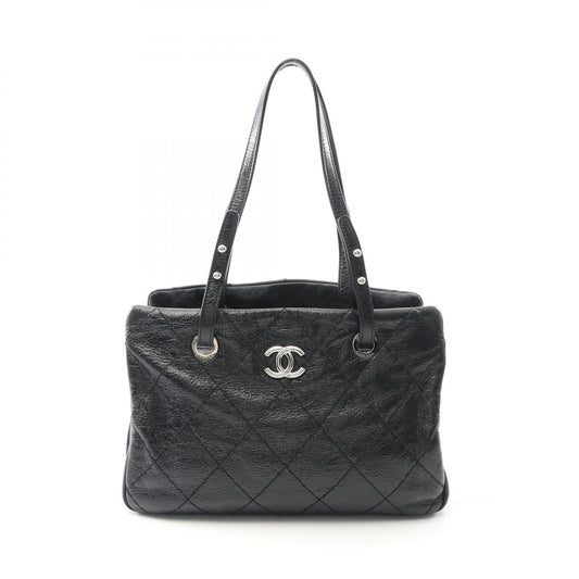 Chanel On the Road Leather Tote Bag