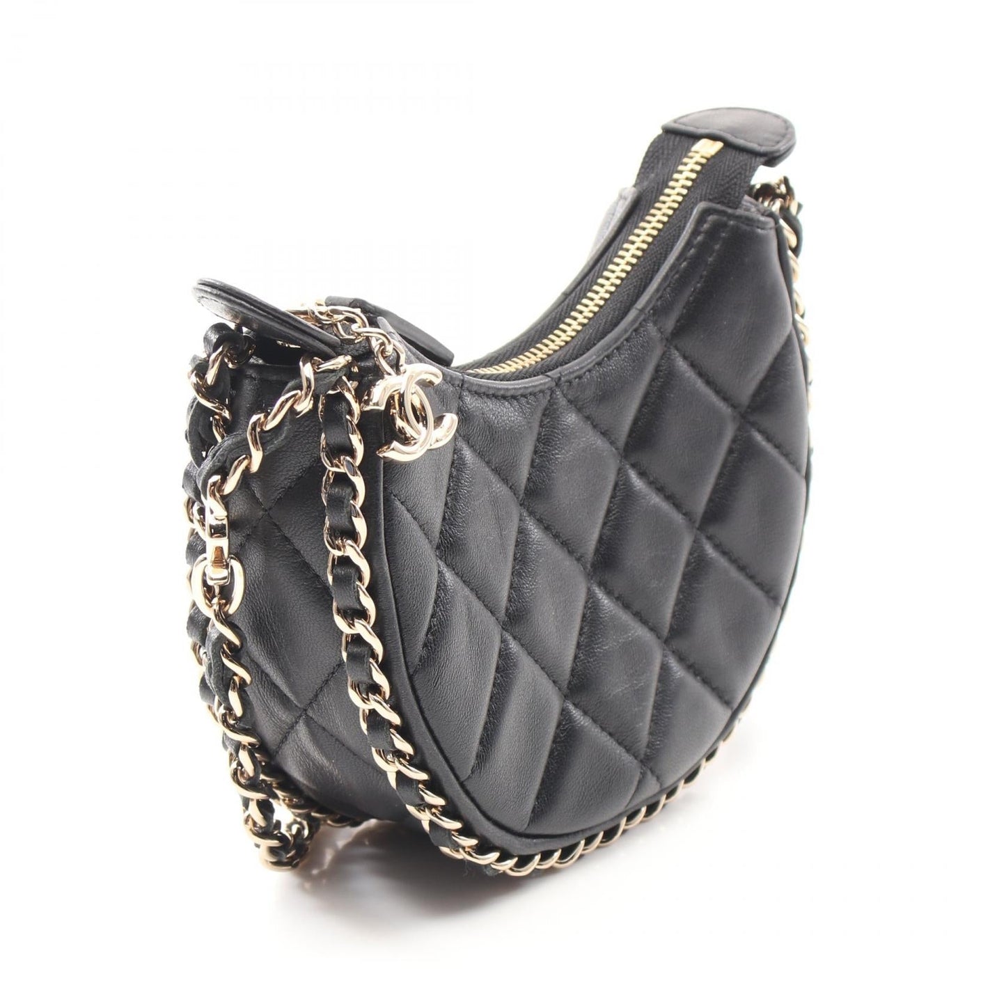 Chanel Matelasse Chain Around Lambskin Shoulder Bag Classic Flap
