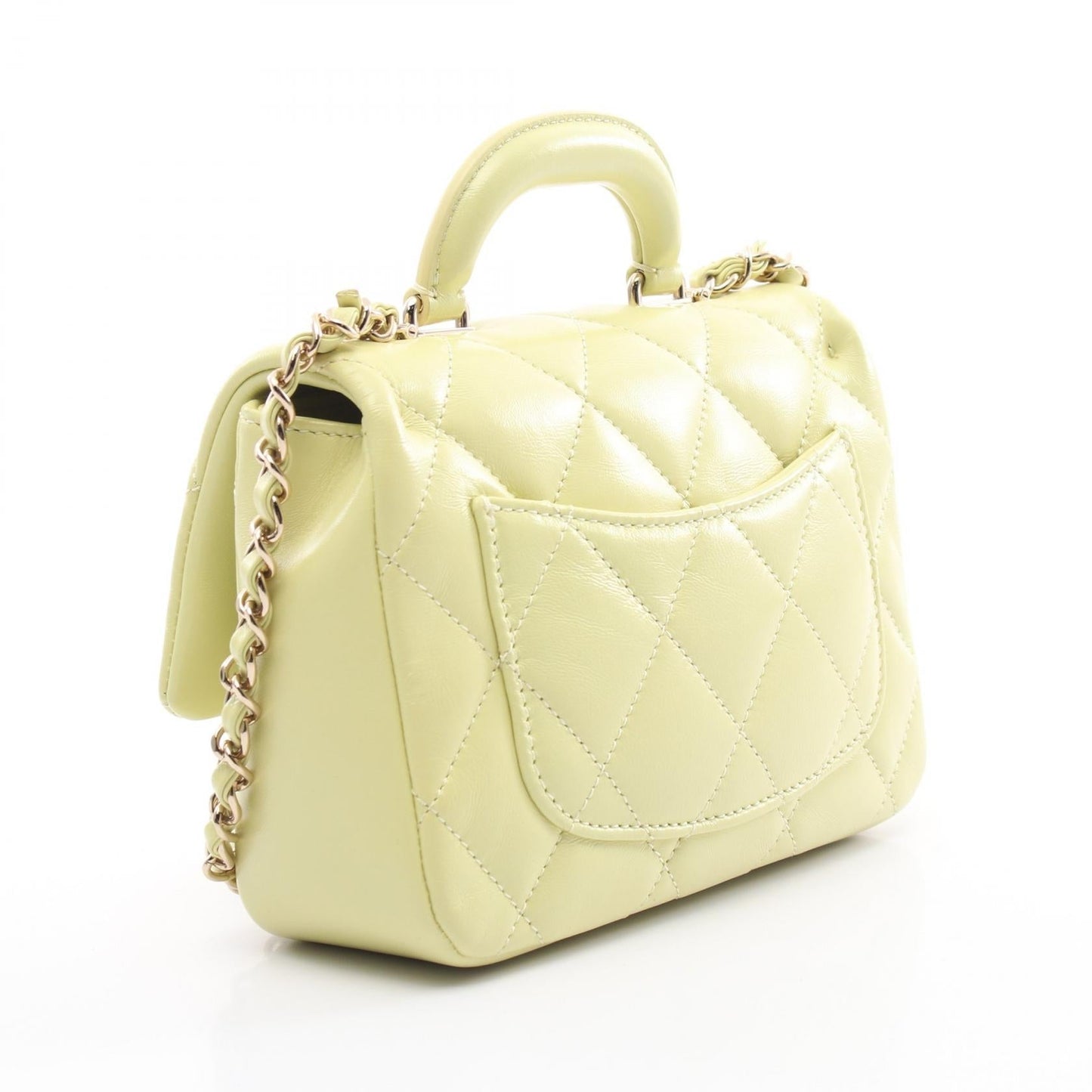 Chanel Mini Matelassé Leather 2way Bag