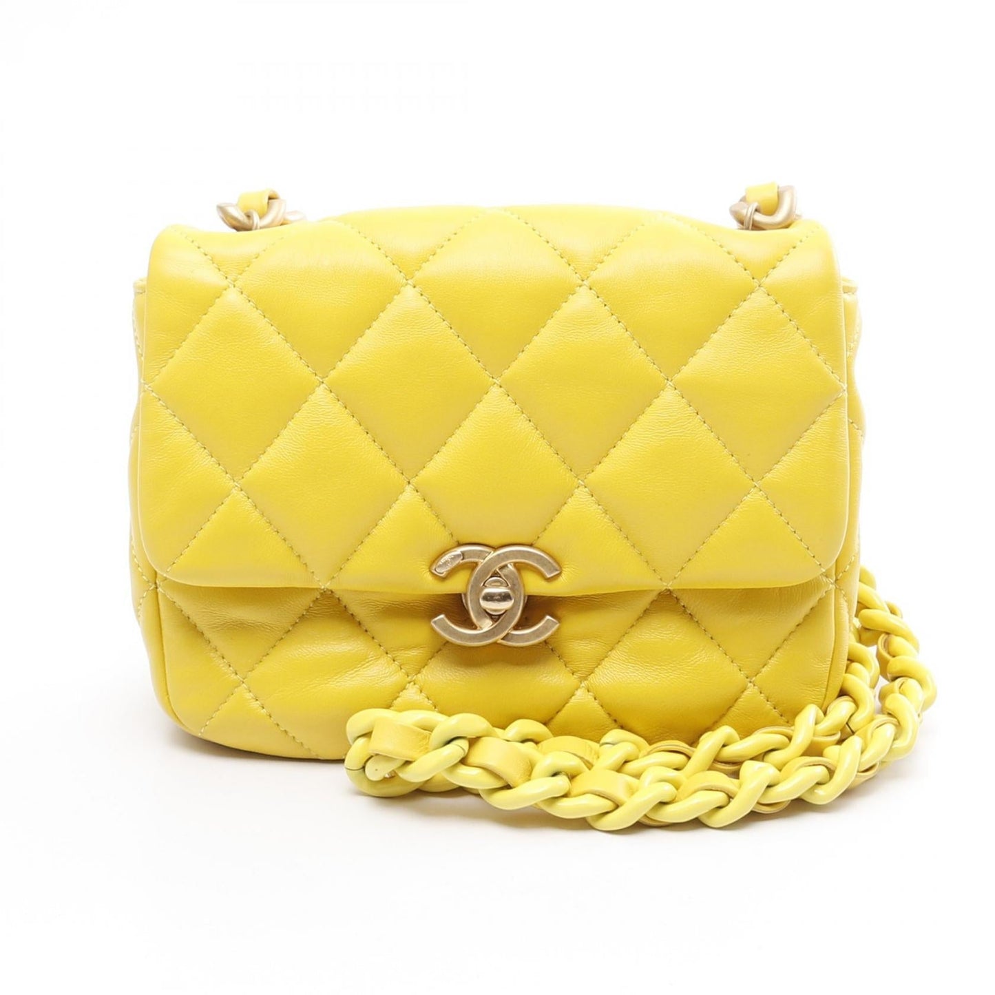 Chanel Mini Matelasse Lambskin Shoulder Bag