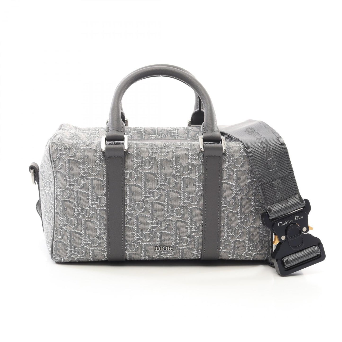 Dior LINGOT26 Oblique Canvas Leather Handbag