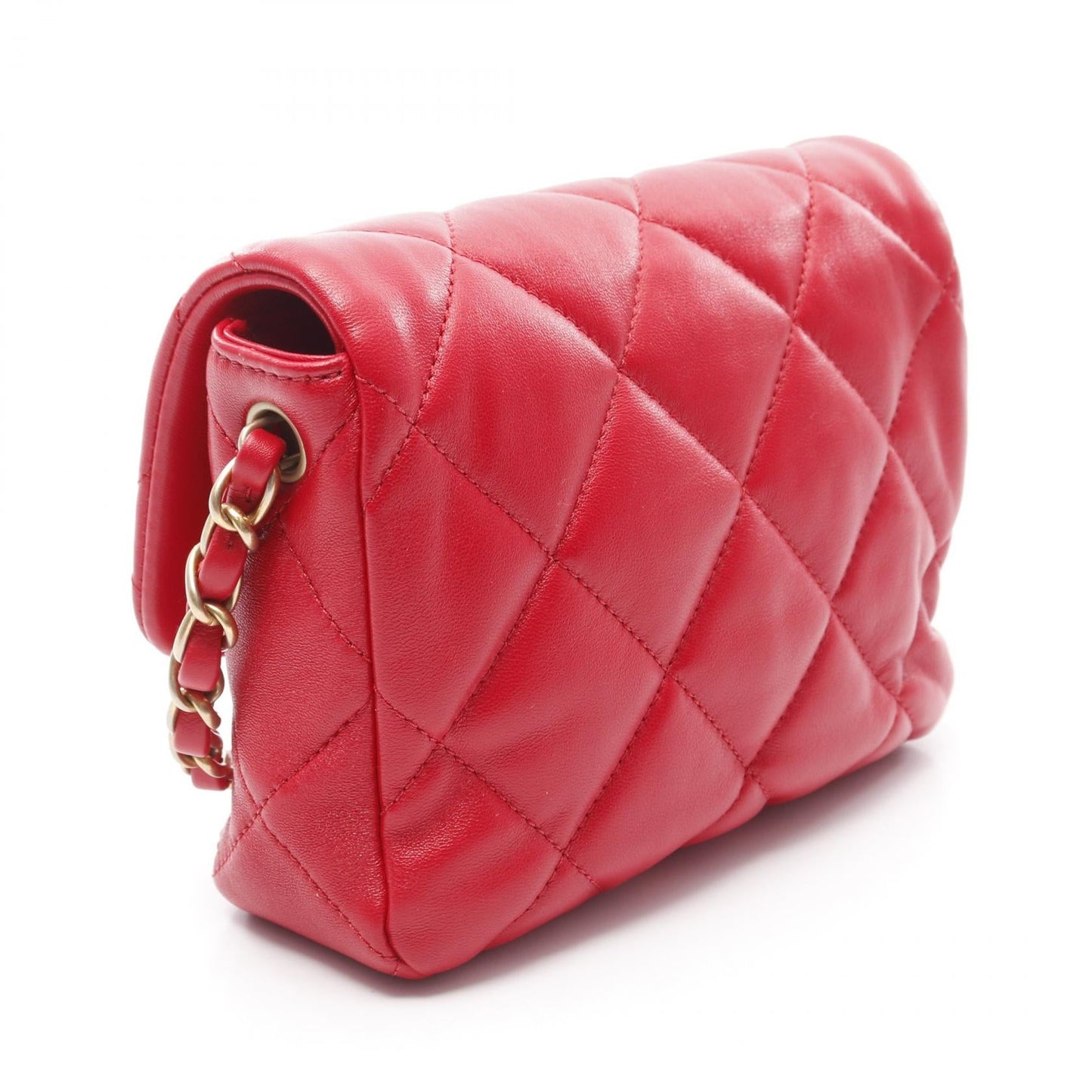 Chanel Matelassé Heart Lock Lambskin Shoulder Bag