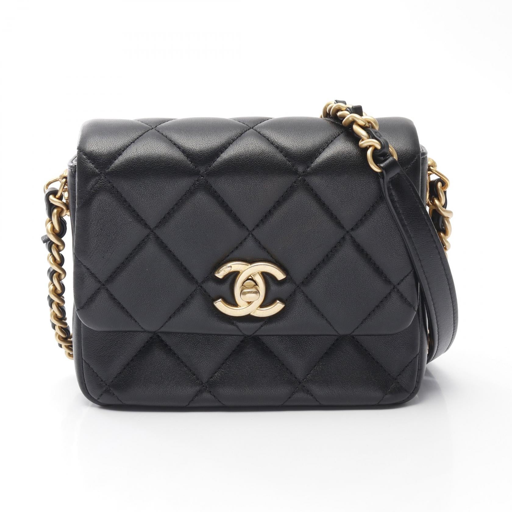 Chanel Matelasse Lambskin Shoulder Bag