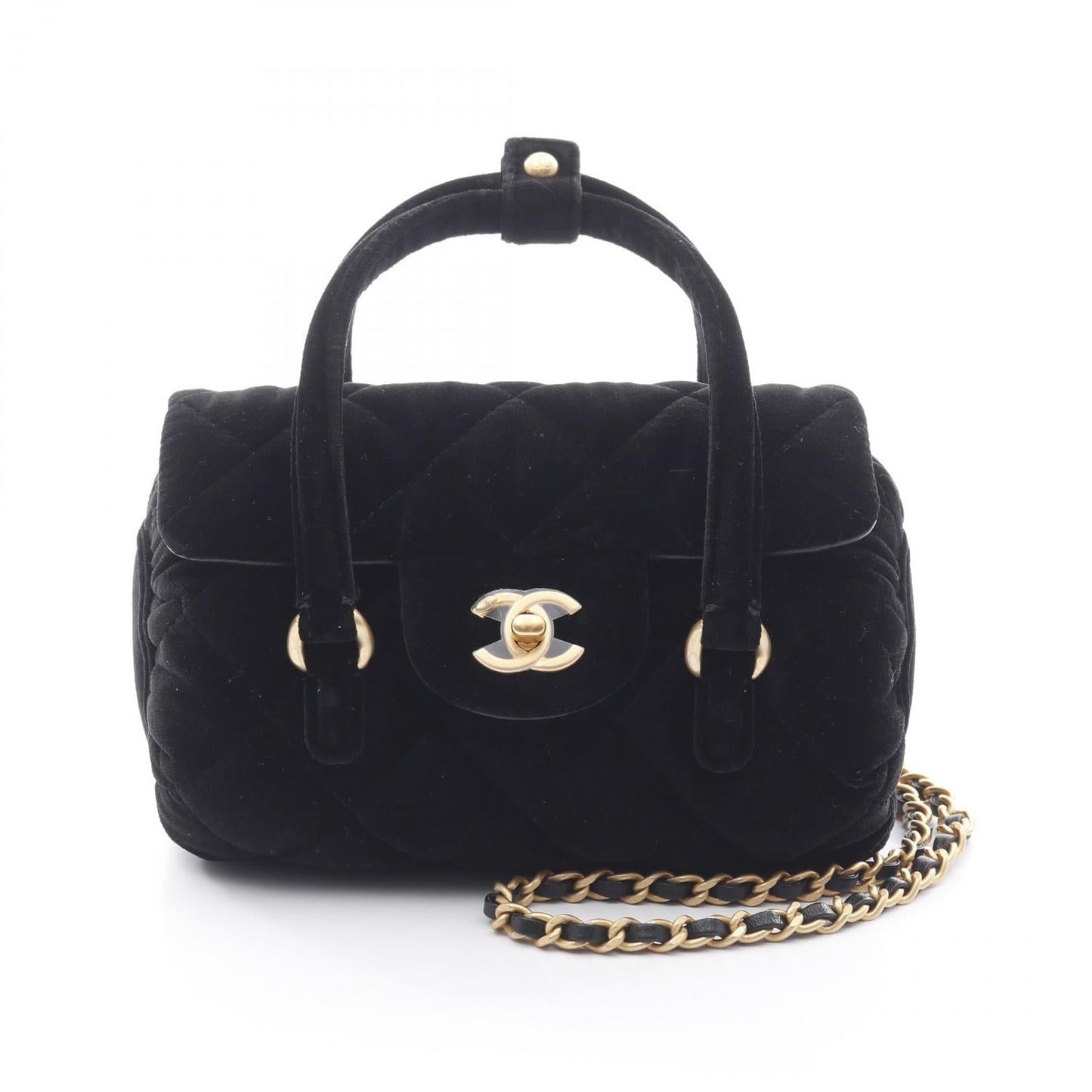 Chanel Matelasse Fabric Shoulder Bag