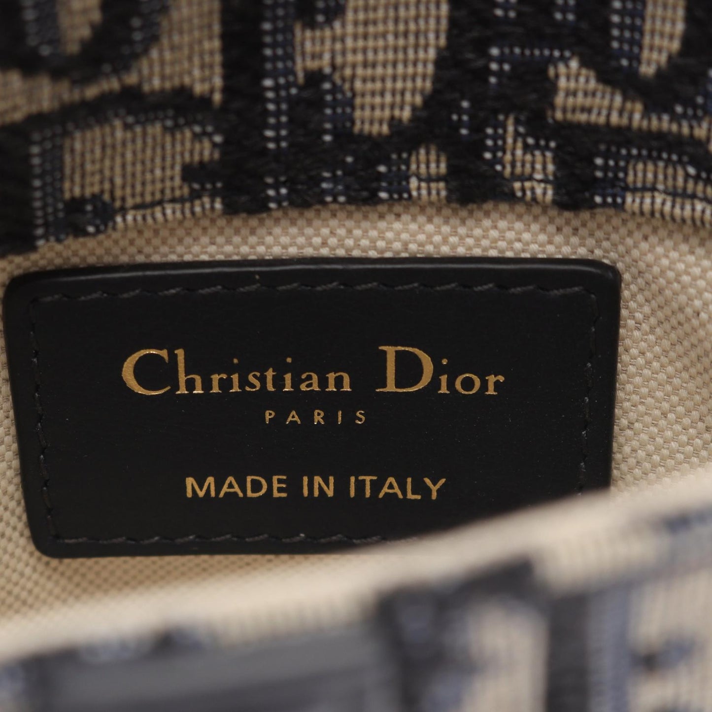 Dior SADDLE Oblique Canvas Leather Waist Bag