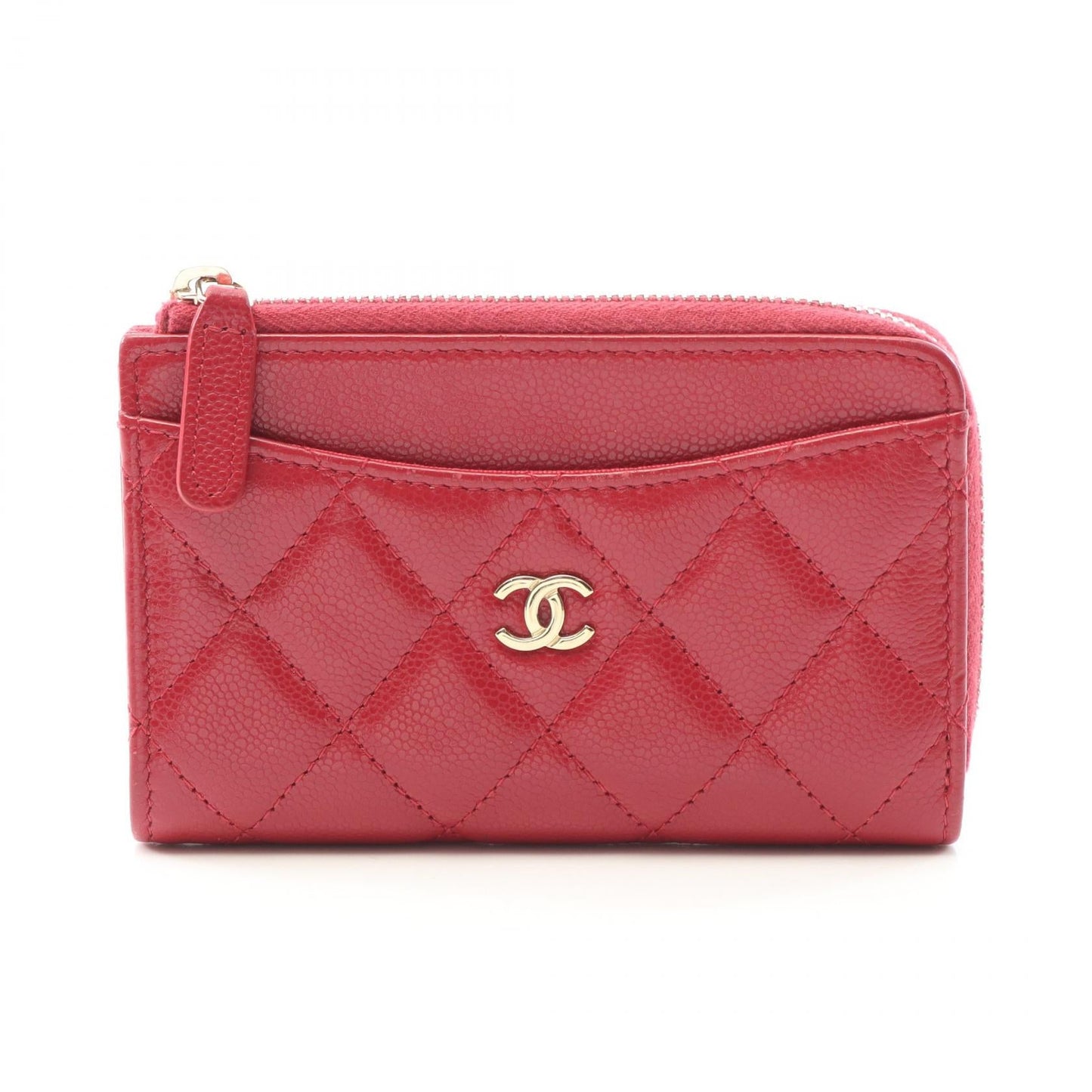 Chanel Matelasse Caviar Skin Coin Case Handbag