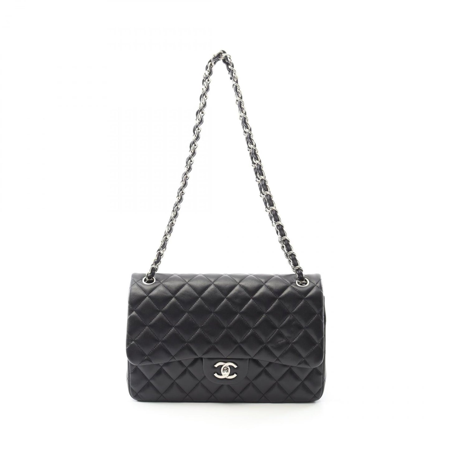 Chanel Classic Flap Bag Lambskin Shoulder Bag