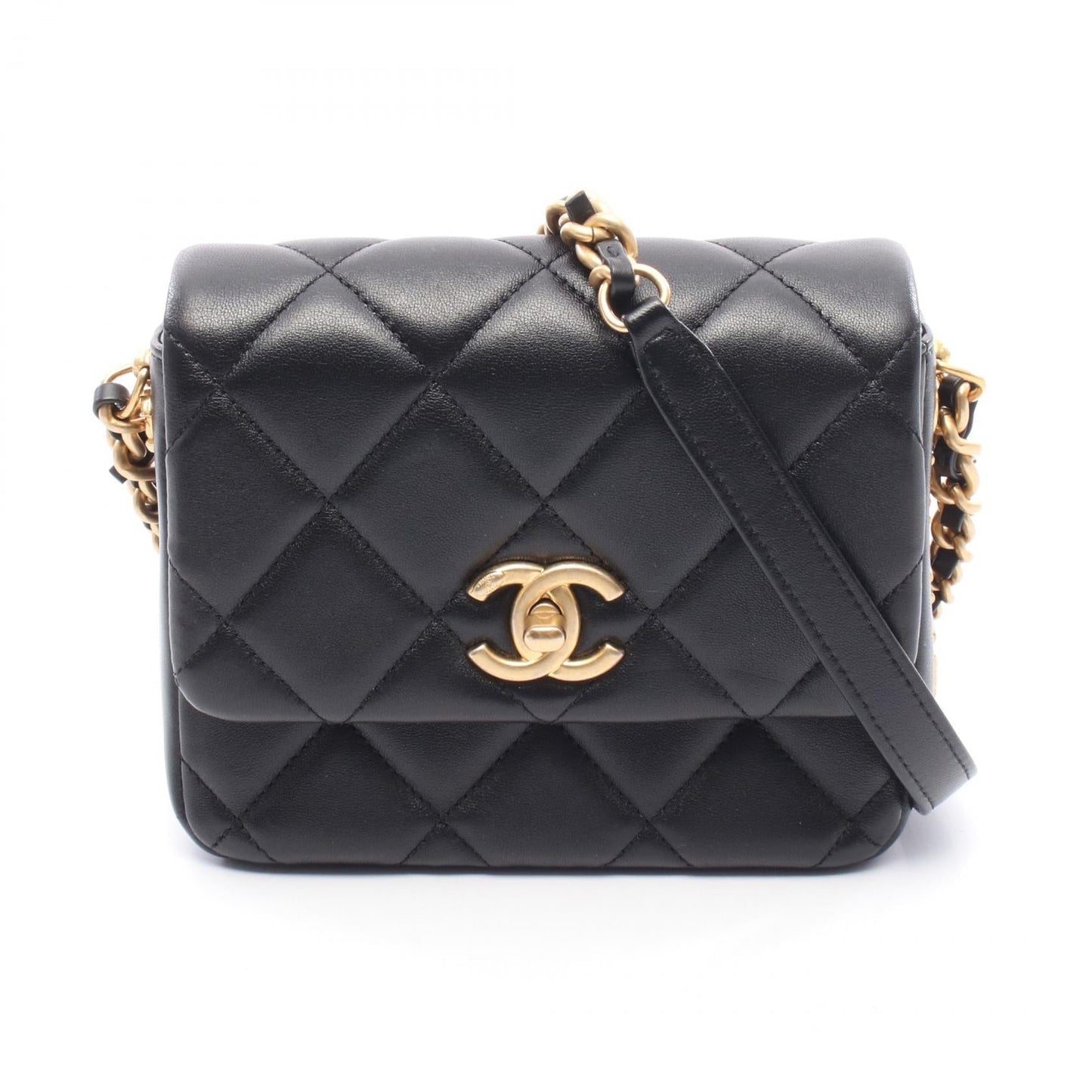 Chanel Matelasse Lambskin Shoulder Bag