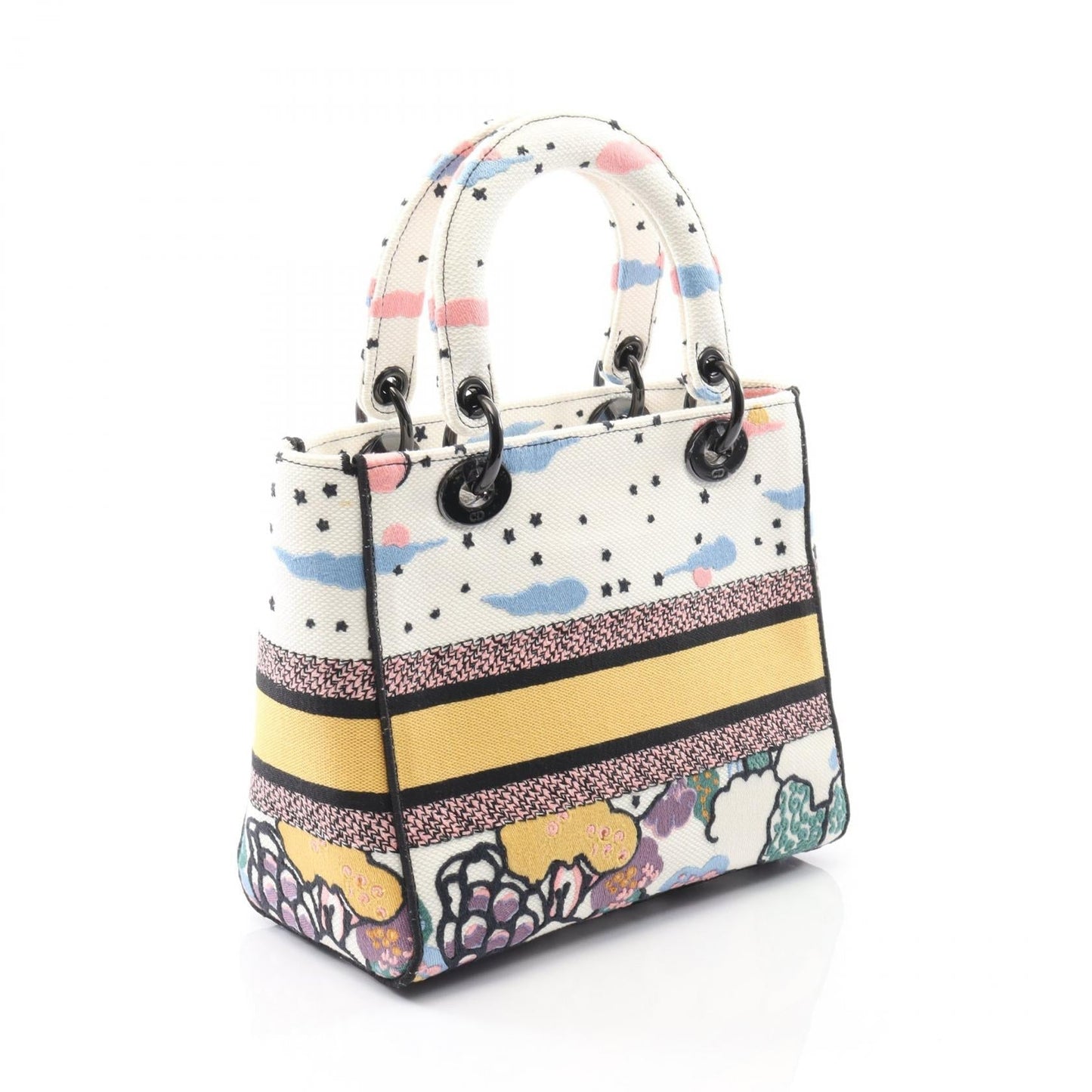Dior LADY D-LITE Canvas Handbag