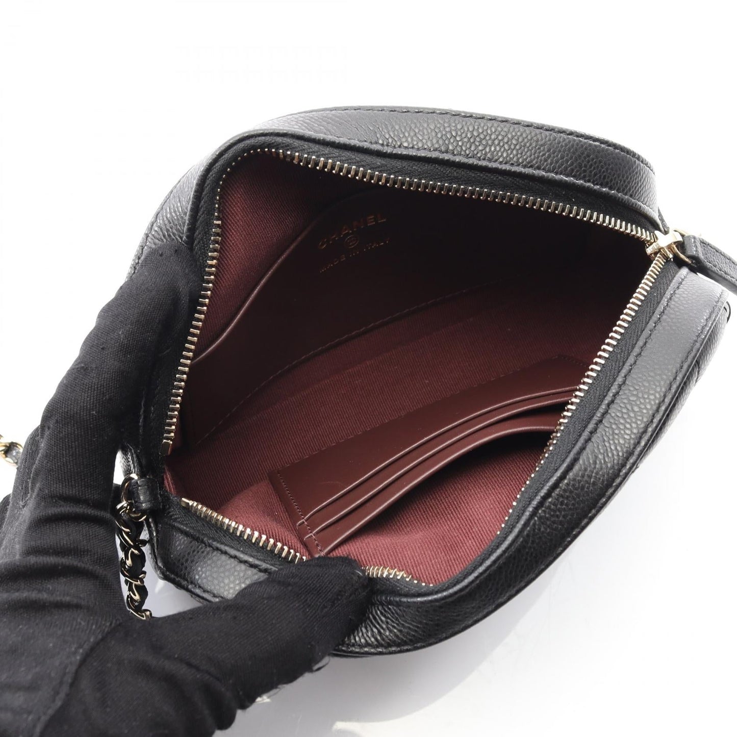 Chanel Matelassé Grained Calfskin Shoulder Bag