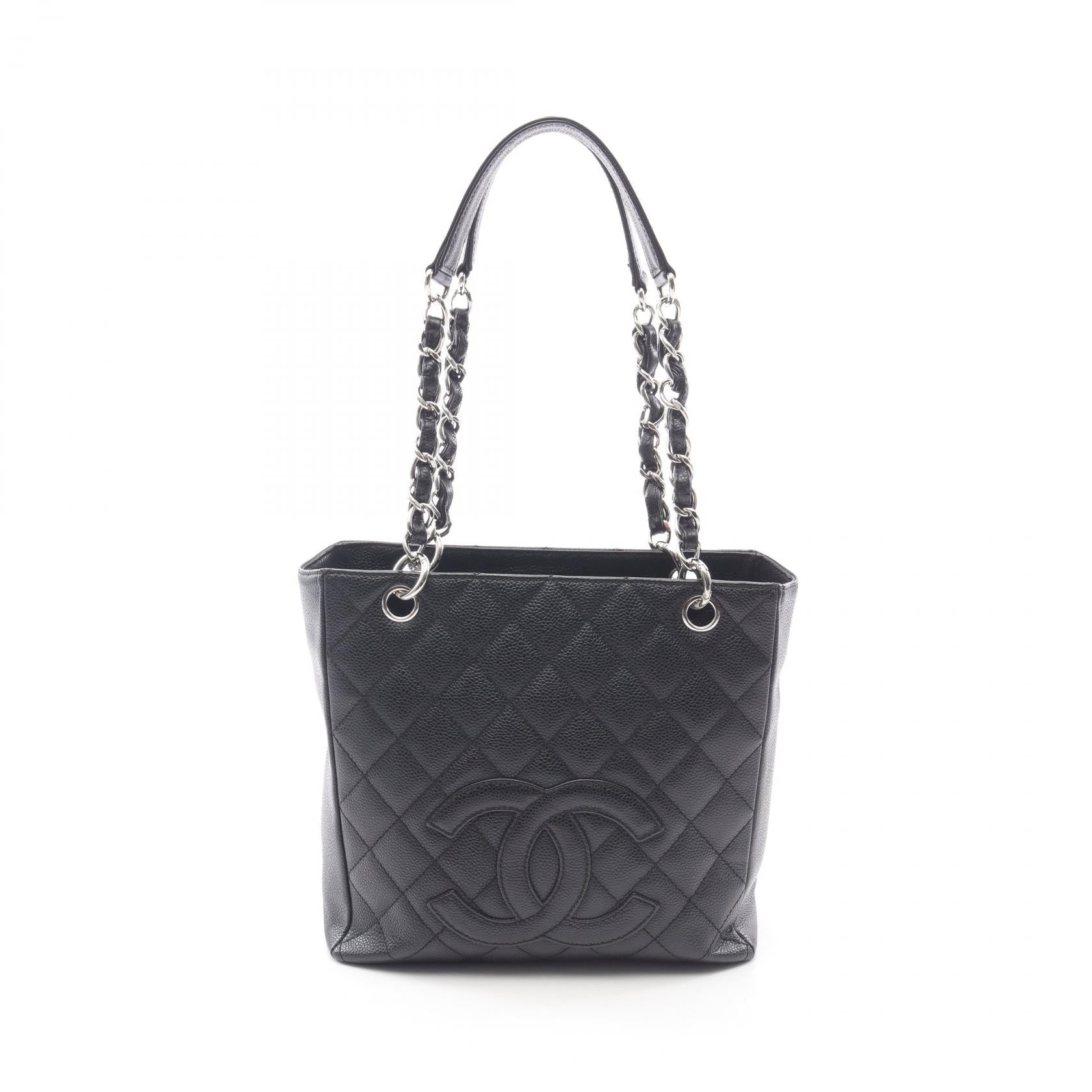 Chanel Matelasse PST Caviar Skin Tote Bag
