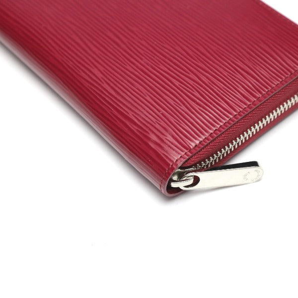 LOUIS VUITTON Long Wallet Purse M60304 Epi Leather Car mine Zip Around Epi Zippy wallet Women