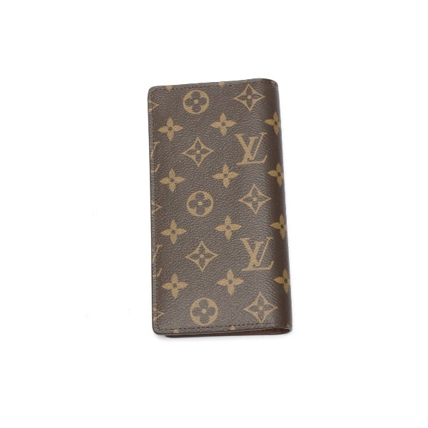 LOUIS VUITTON Long Wallet Purse M66540 Monogram canvas Brown Long Wallet Purse Monogram Portefeuille Blaza unisex(Unisex)