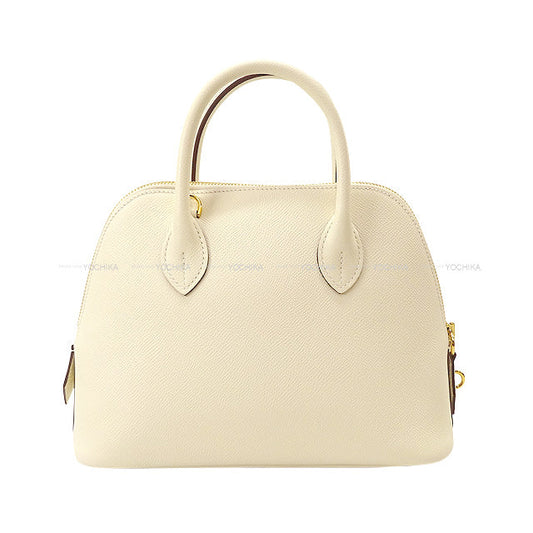 HERMES Shoulder bag Bolide1923 25 Nata Veau Epsom Gold HW Stamp